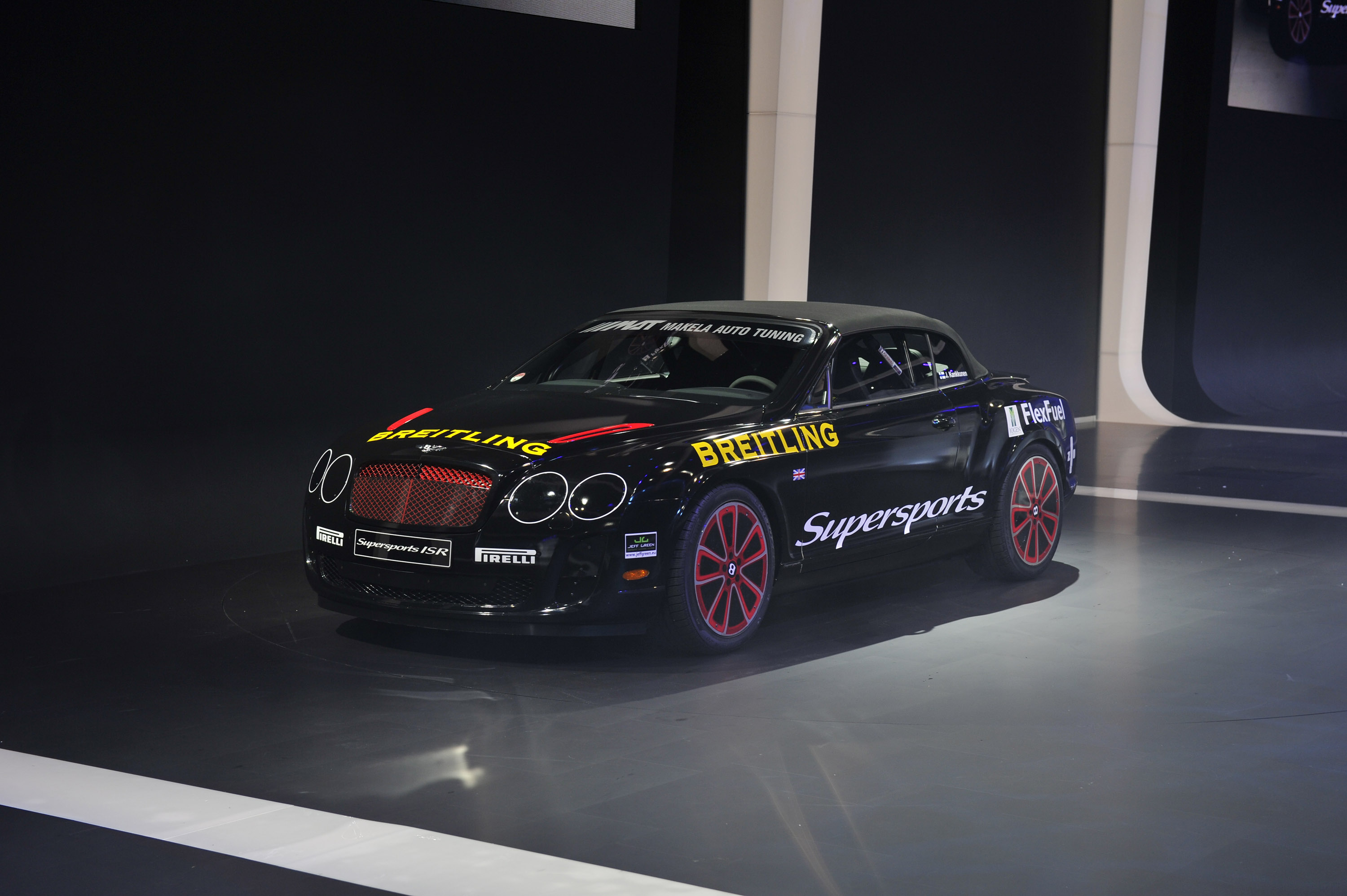 Bentley Continental Supersports Ice Speed Record Geneva