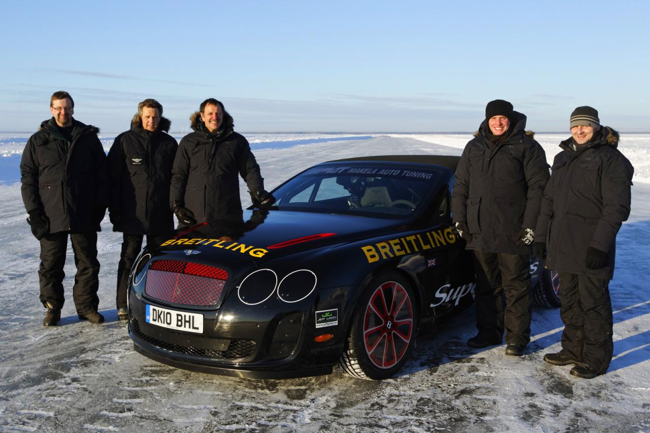 Bentley Continental Supersports Ice Top Speed
