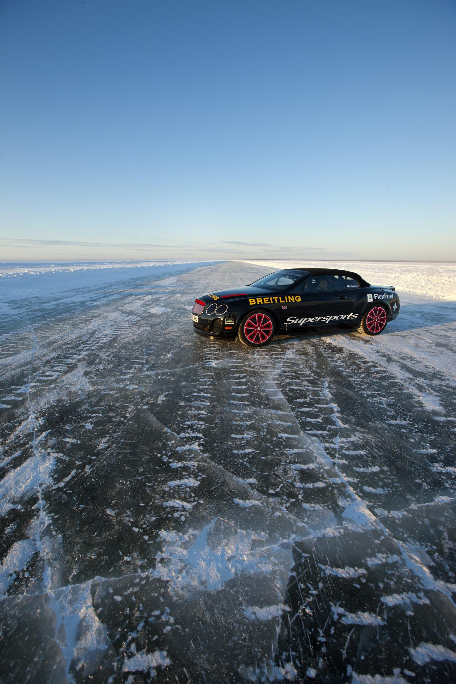 Bentley Continental Supersports Ice Top Speed