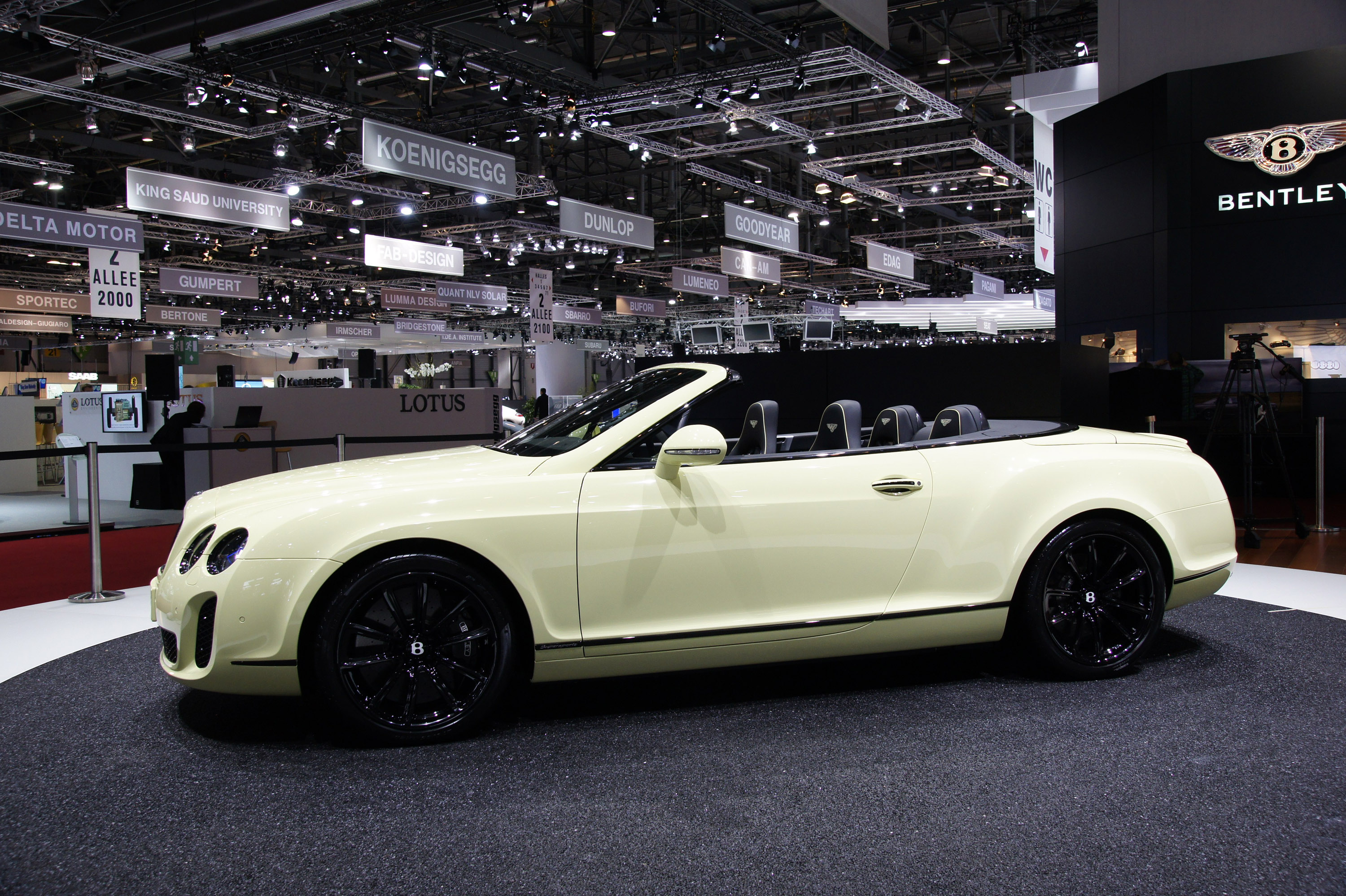 Bentley Supersports Convertible Geneva