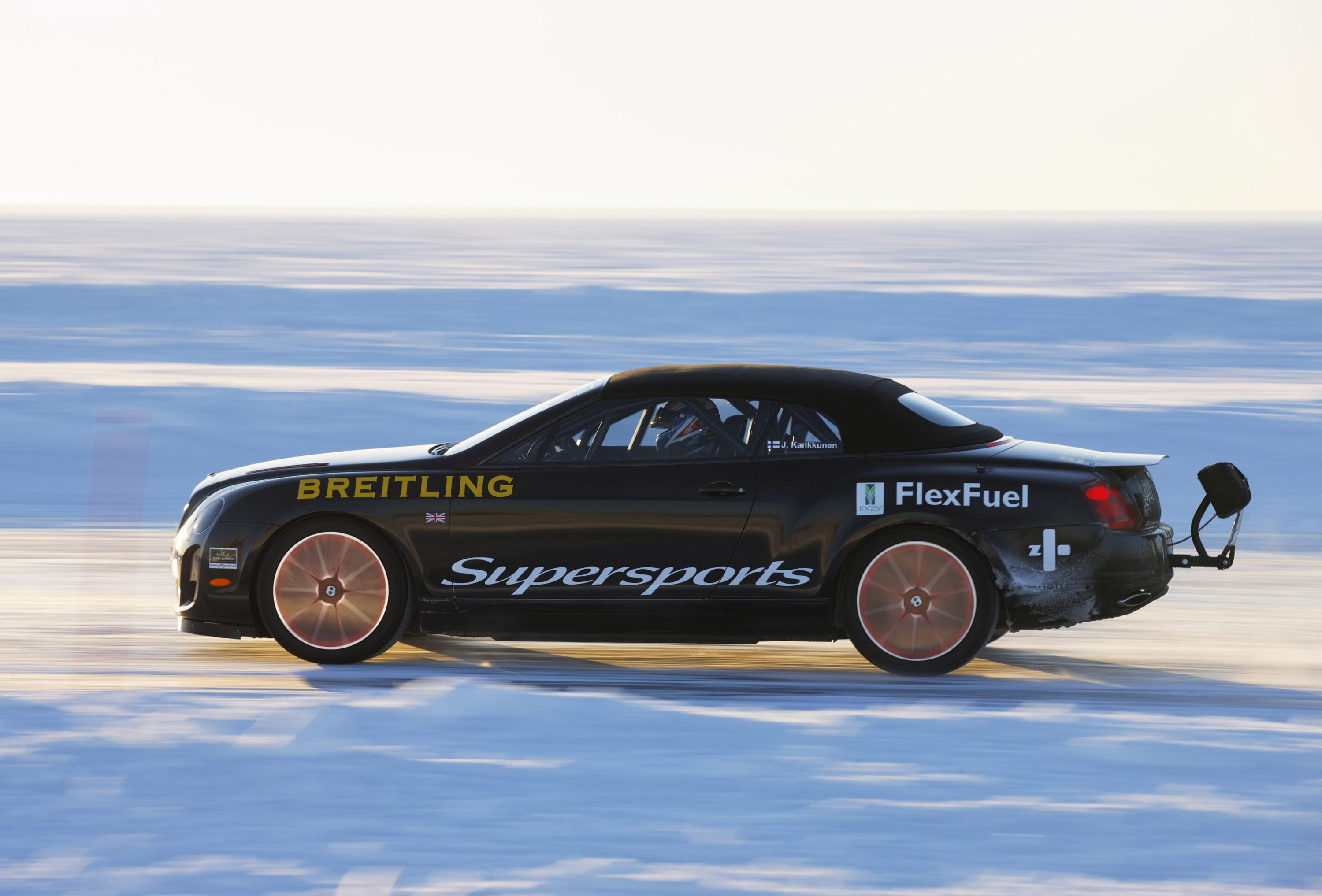 Bentley Supersports Ice Speed Record