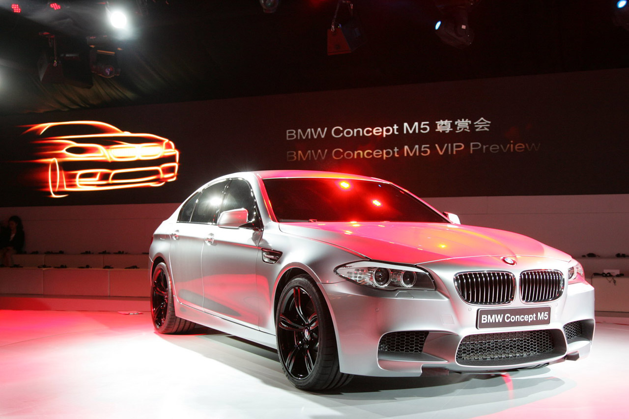 BMW M5 Concept Car Shanghai