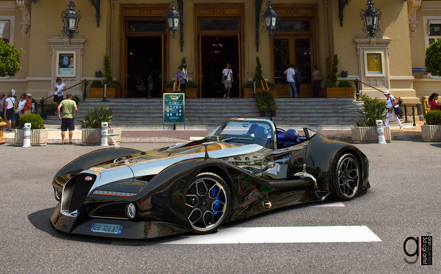 Bugatti 12.4 Atlantique Grand Sport Concept by Alan Guerzoni