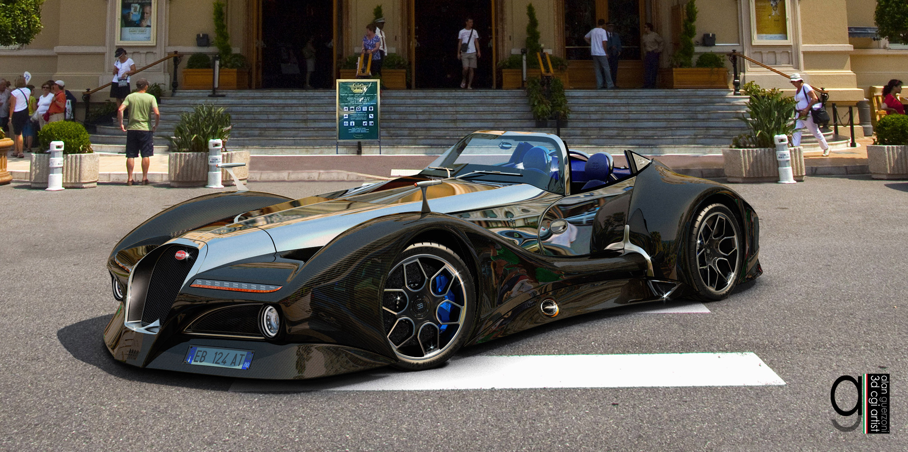 Bugatti 12.4 Atlantique Grand Sport Concept by Alan Guerzoni