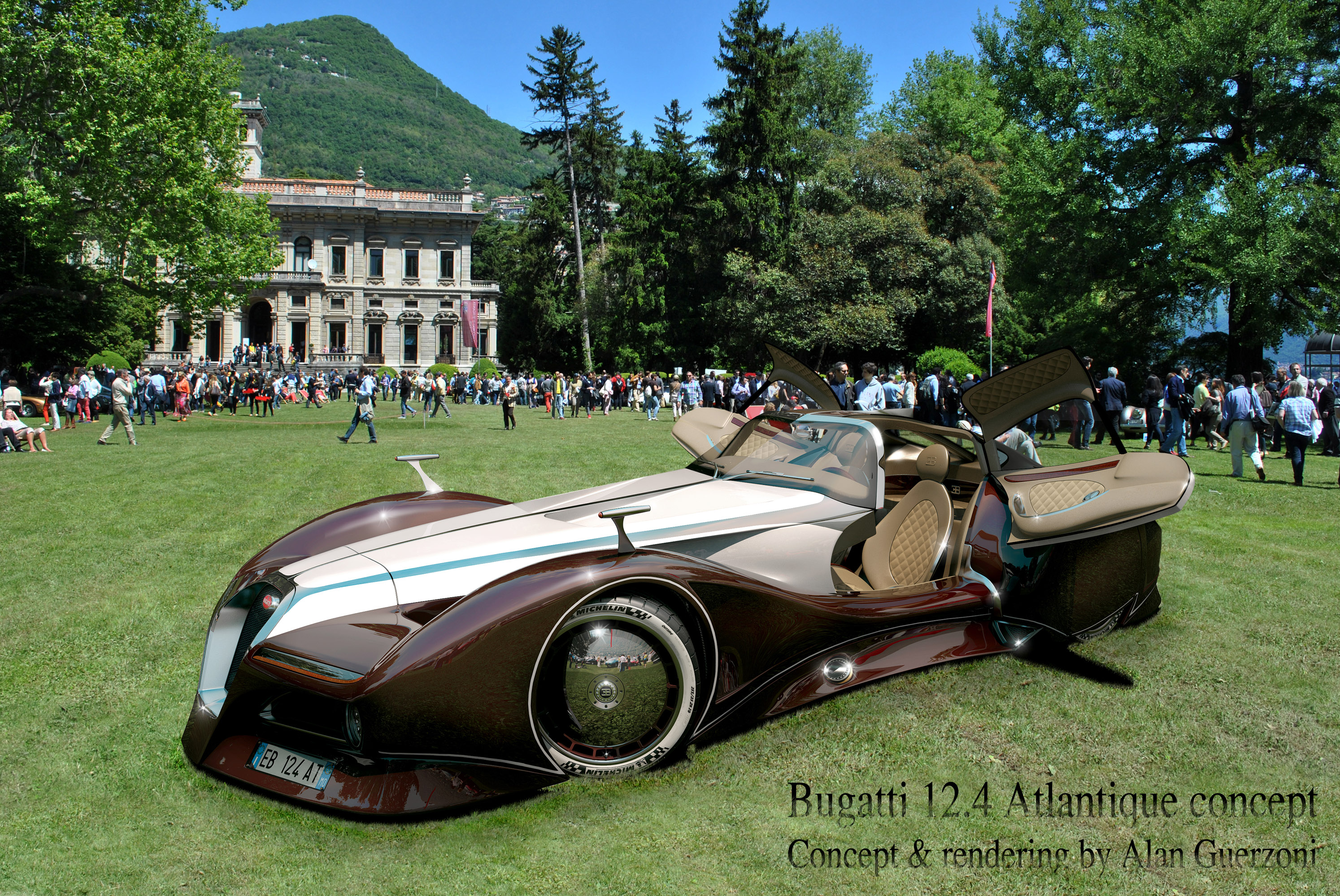 Bugatti 12.4 Atlantique Grand Sport Concept by Alan Guerzoni