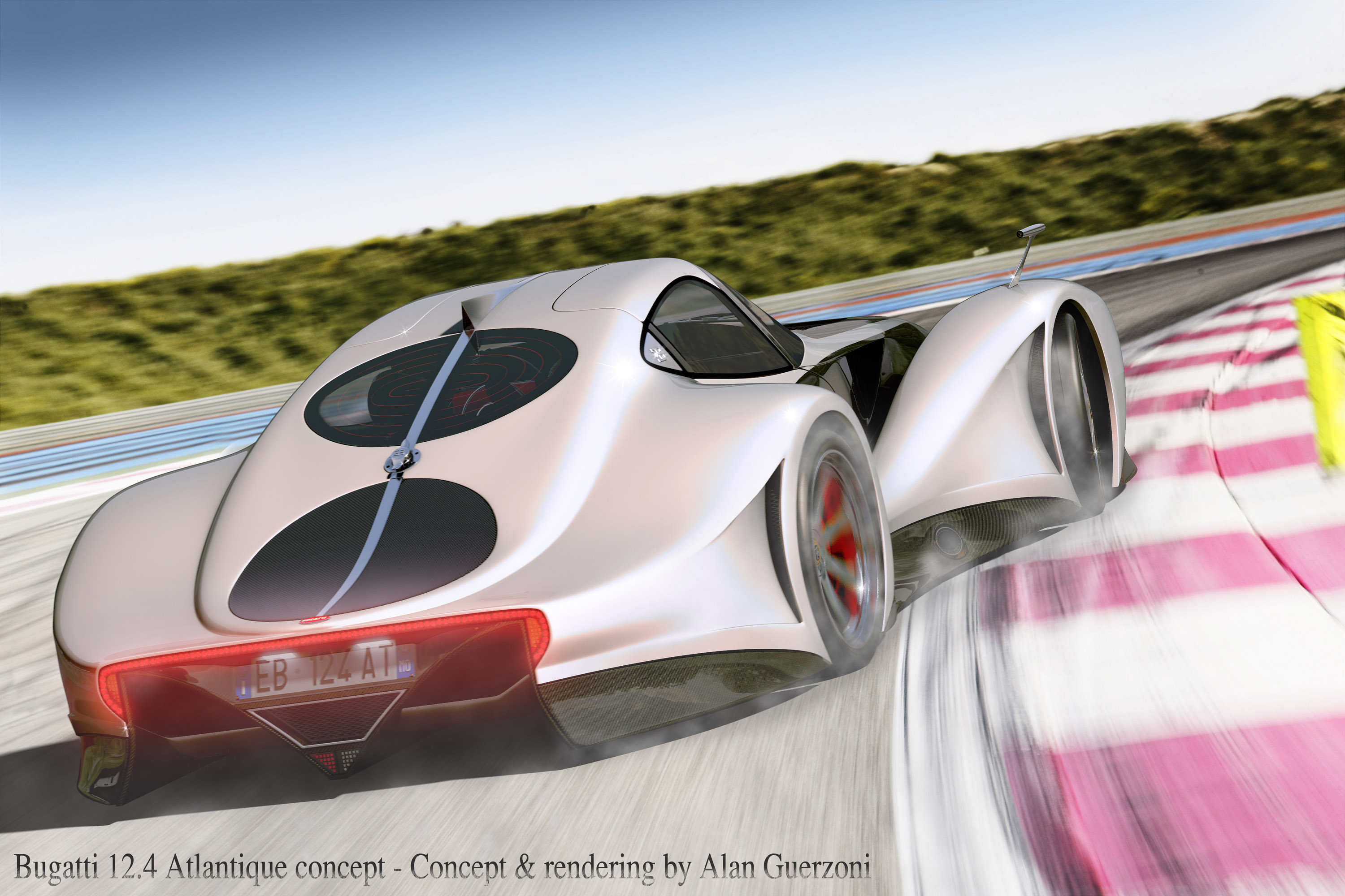 Bugatti 12.4 Atlantique Grand Sport Concept by Alan Guerzoni