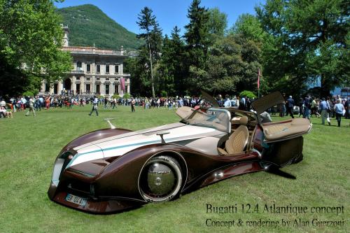 Bugatti 12.4 Atlantique Grand Sport Concept by Alan Guerzoni (2015) - picture 9 of 13