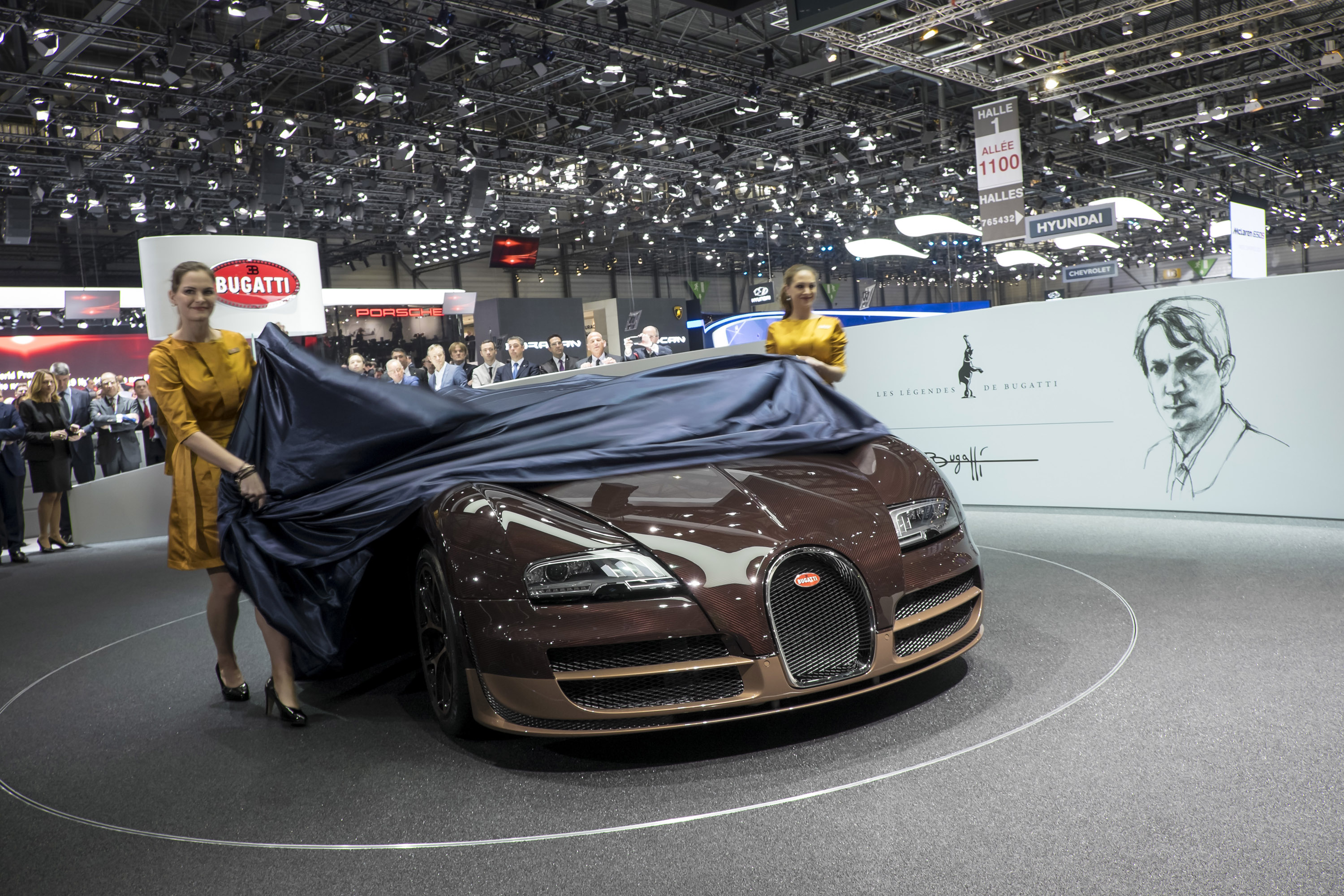 Bugatti Veyron Grand Sport Vitesse Rembrandt Geneva