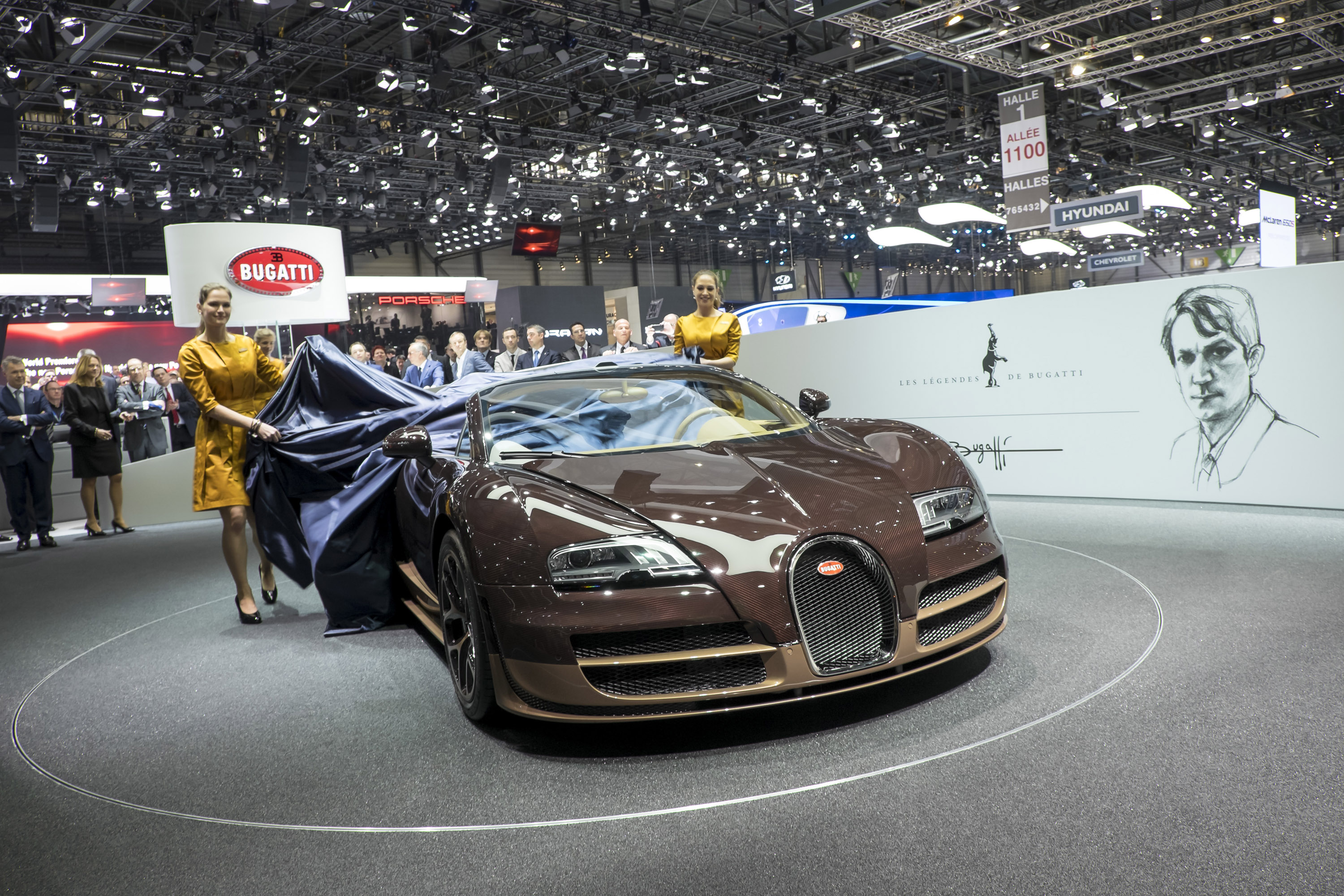 Bugatti Veyron Grand Sport Vitesse Rembrandt Geneva