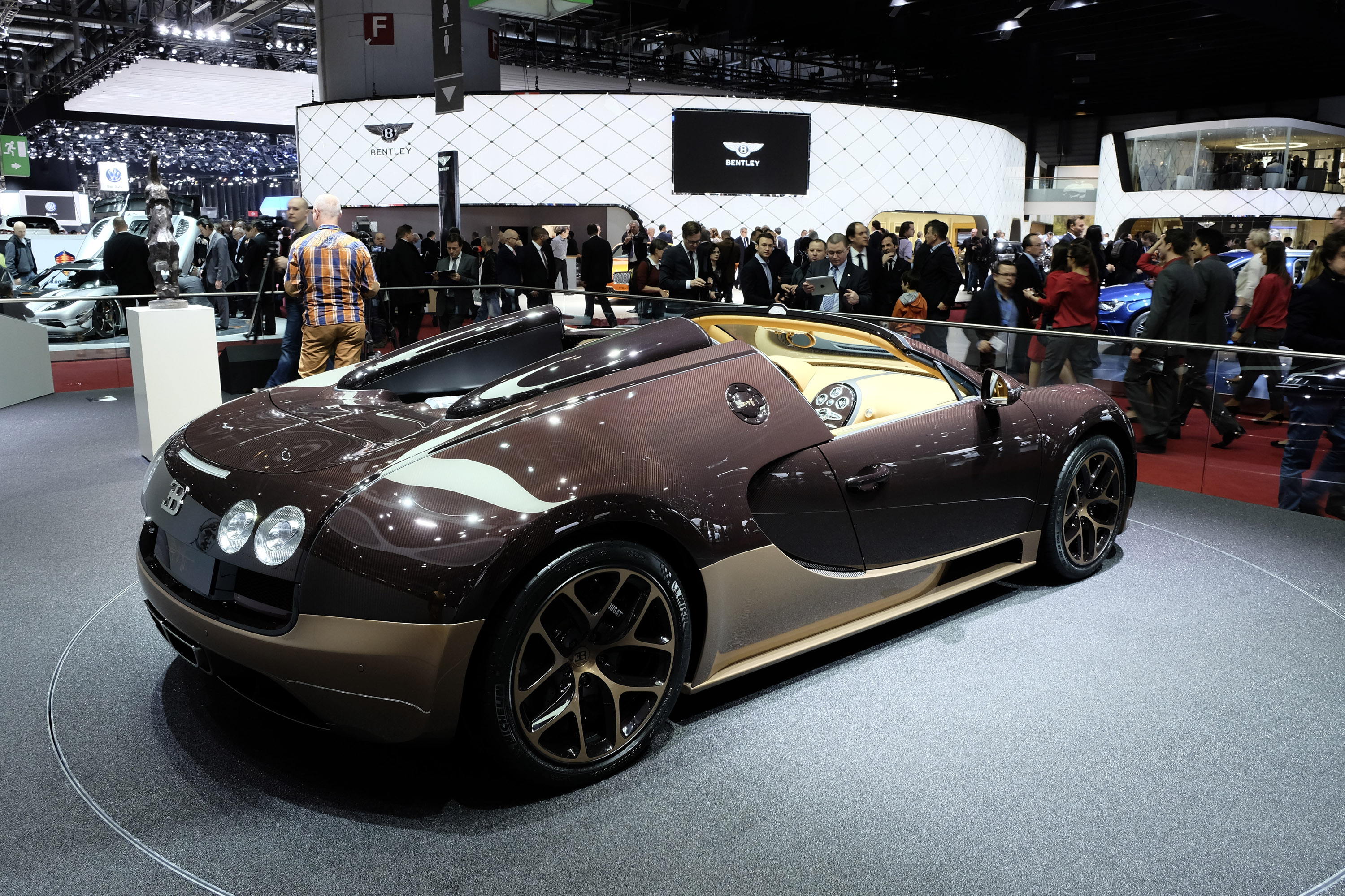 Bugatti Veyron Grand Sport Vitesse Rembrandt Geneva