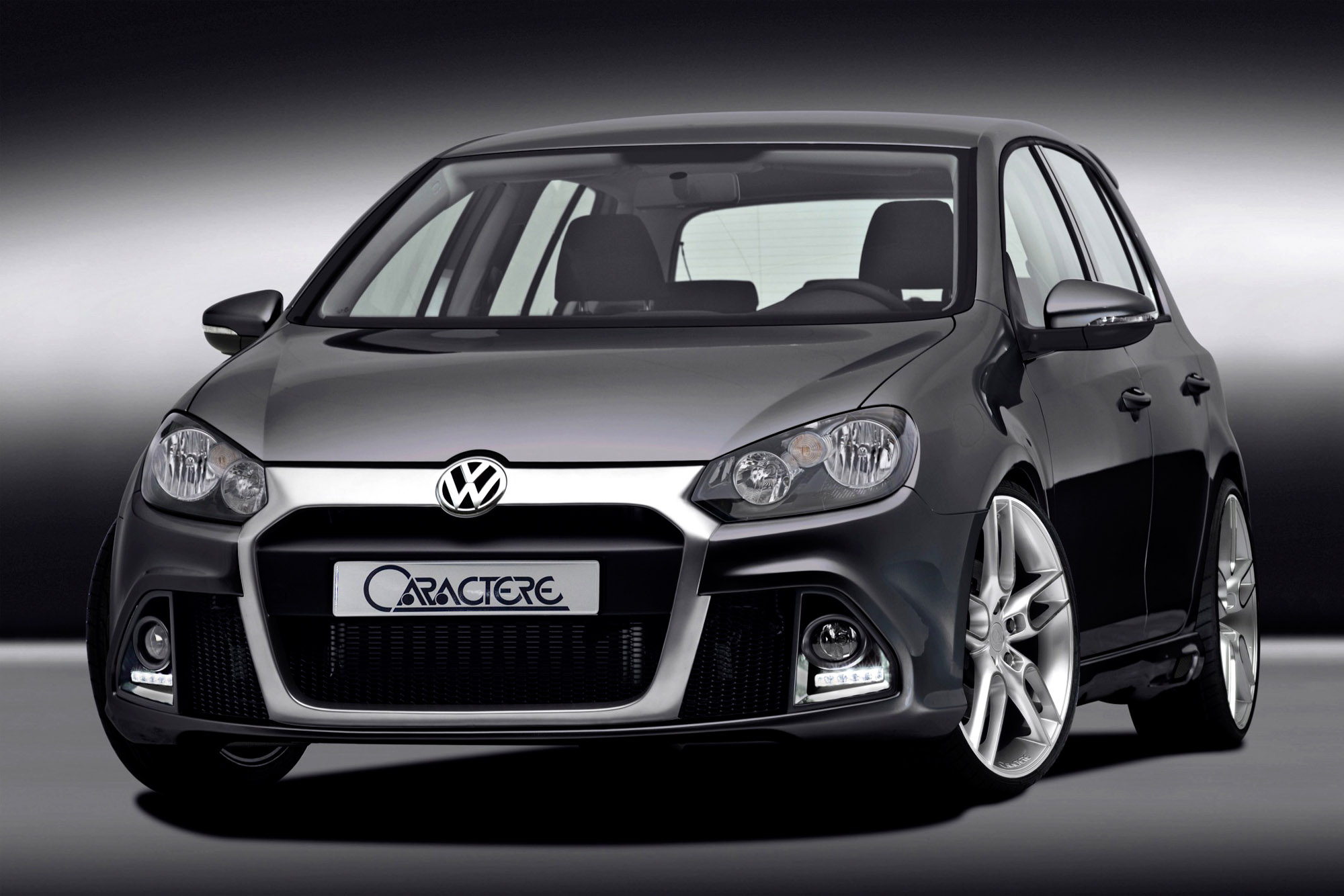 Caractere improves visually the VW Golf 6 GTi