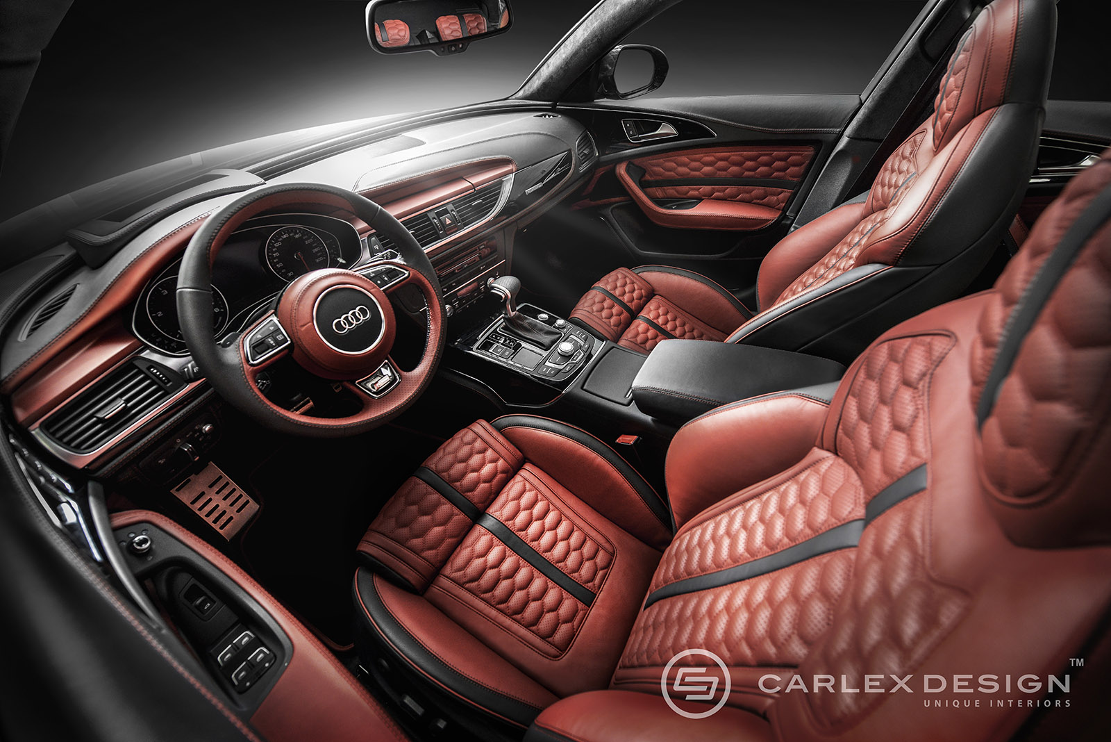 Carlex Design Audi A6 Honeycomb Interior