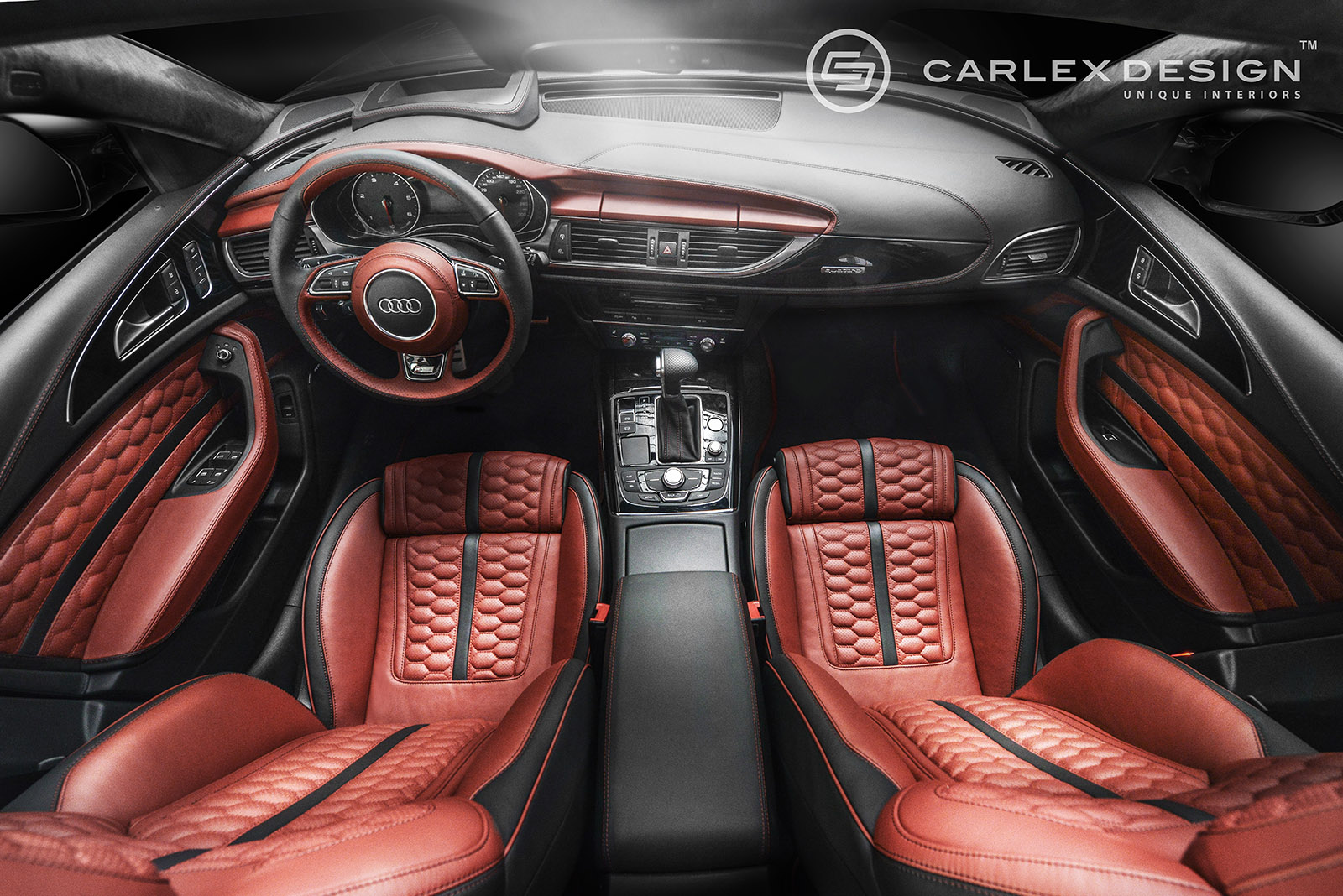 Carlex Design Audi A6 Honeycomb Interior