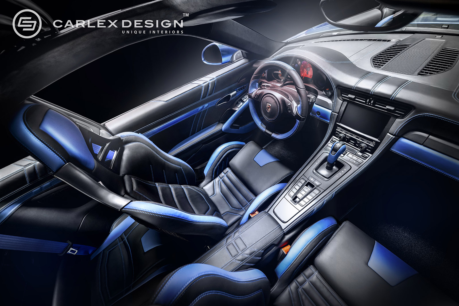 Carlex Design Porsche 911 Blue Electric