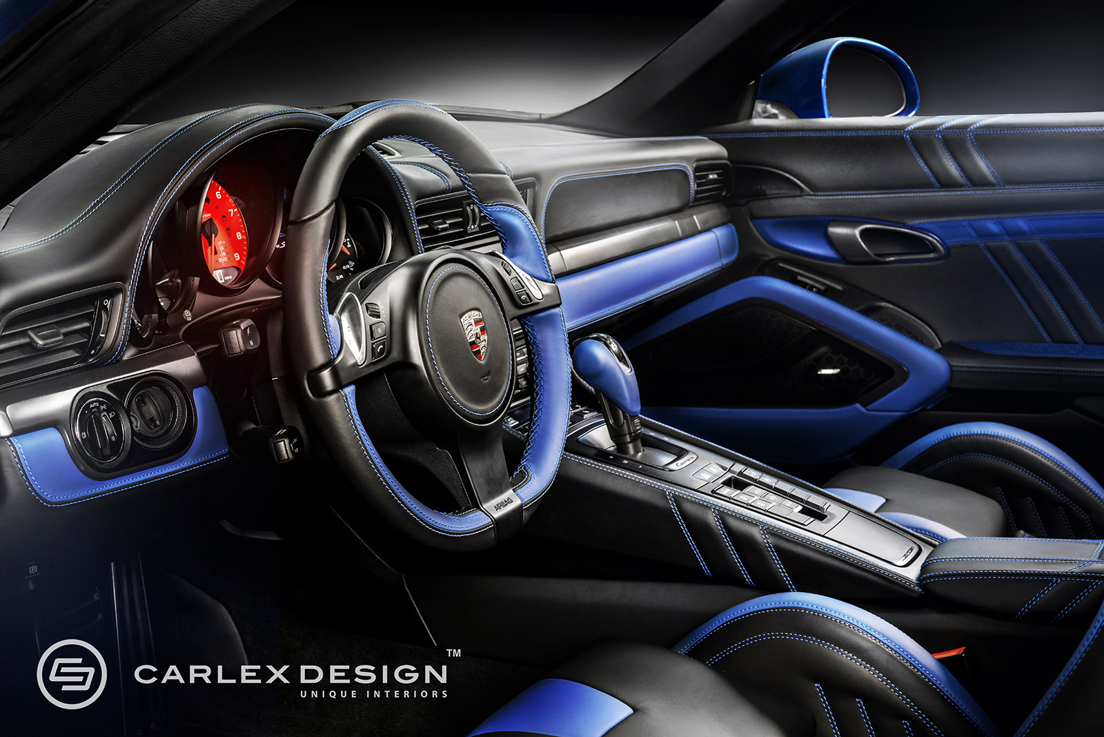 Carlex Design Porsche 911 Blue Electric