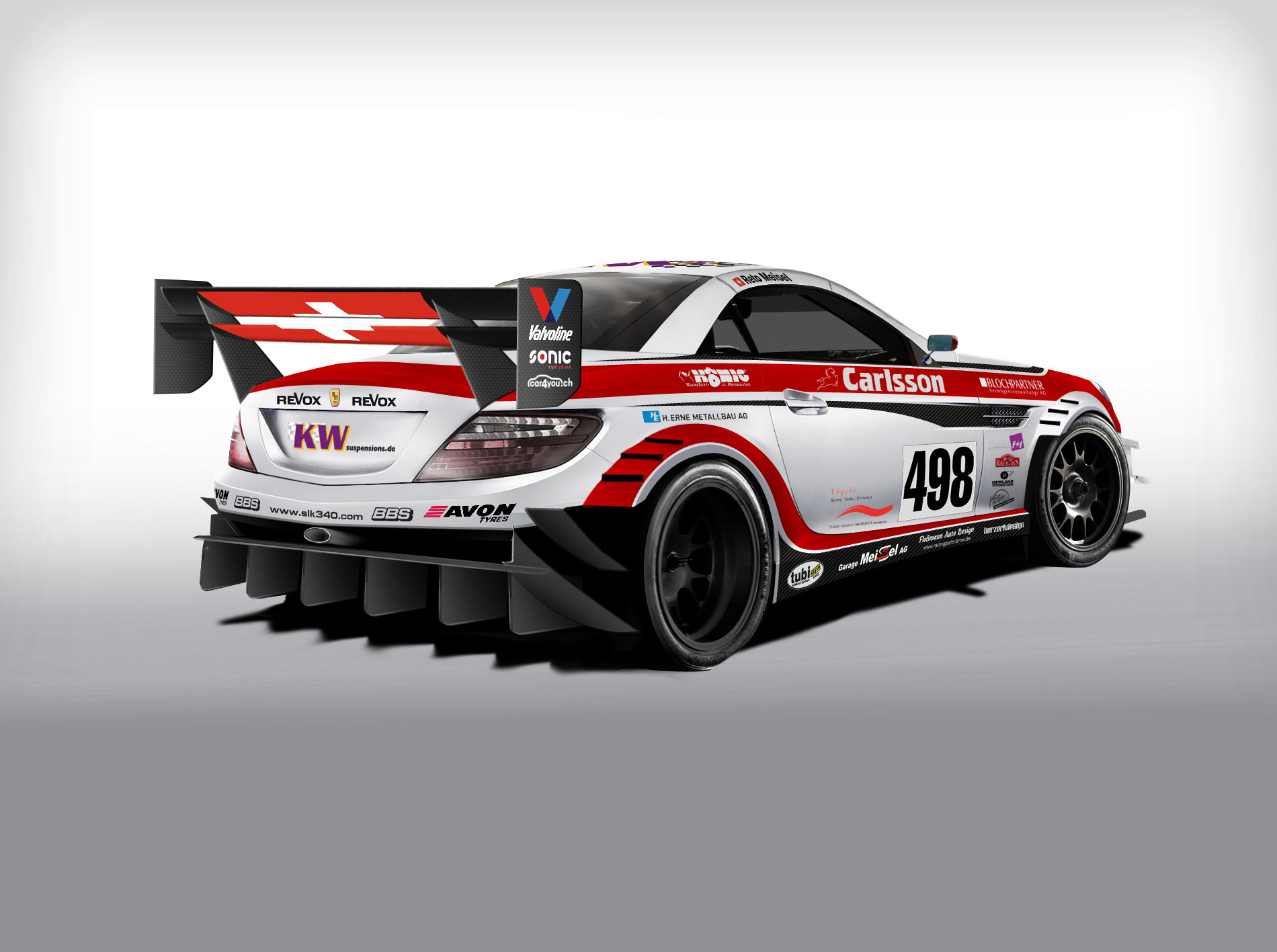 Carlsson Mercedes-Benz SLK Race Car