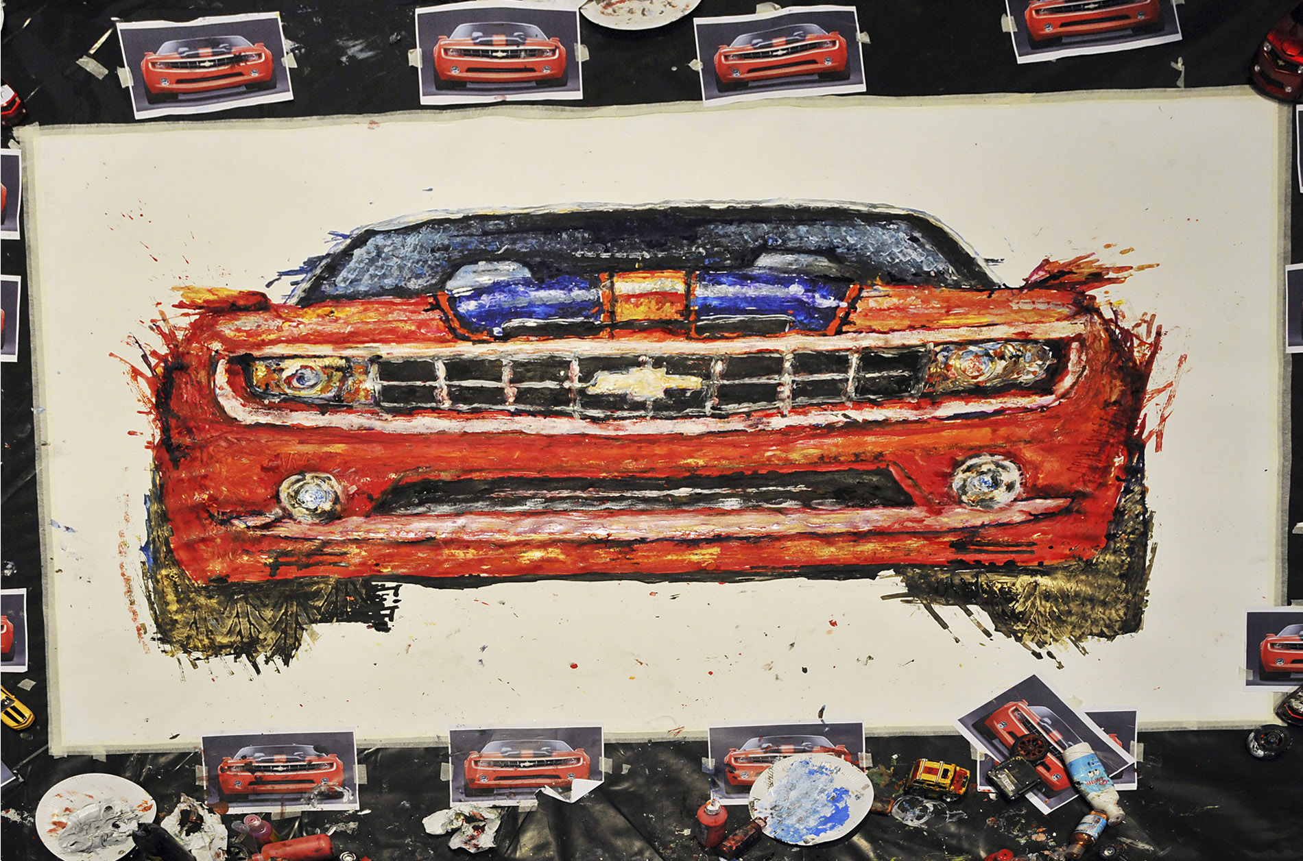 Chevrolet Camaro Convertible Painting
