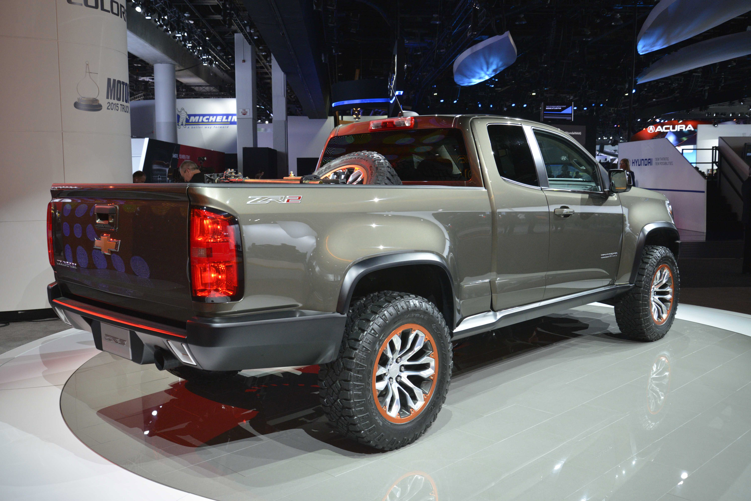 Chevrolet Colorado ZR2 concept Detroit