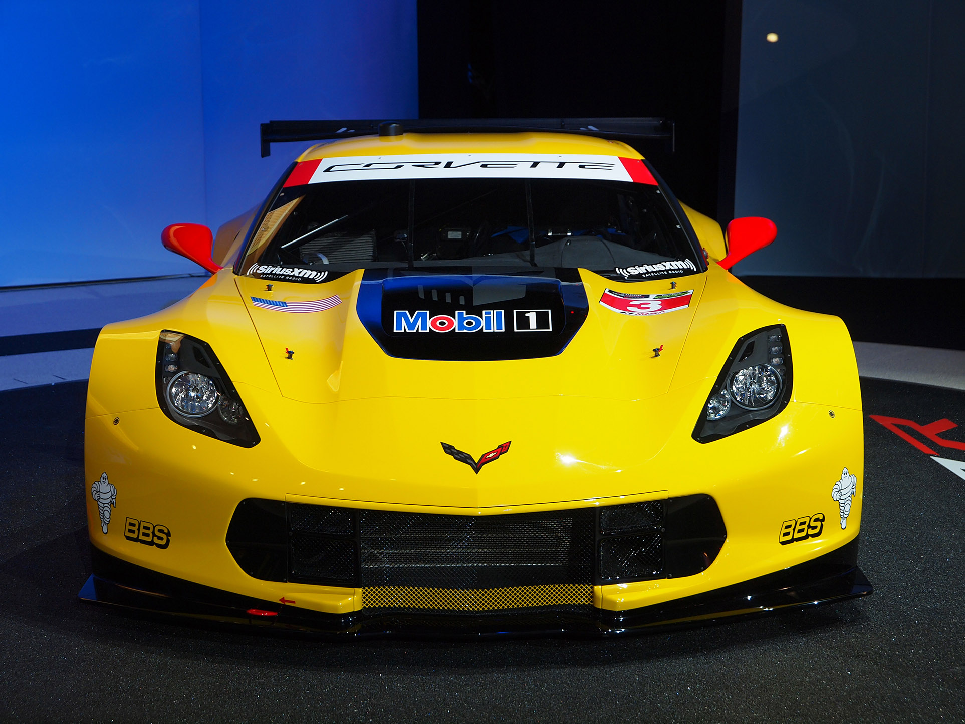 Chevrolet Corvette C7.R race car Detroit