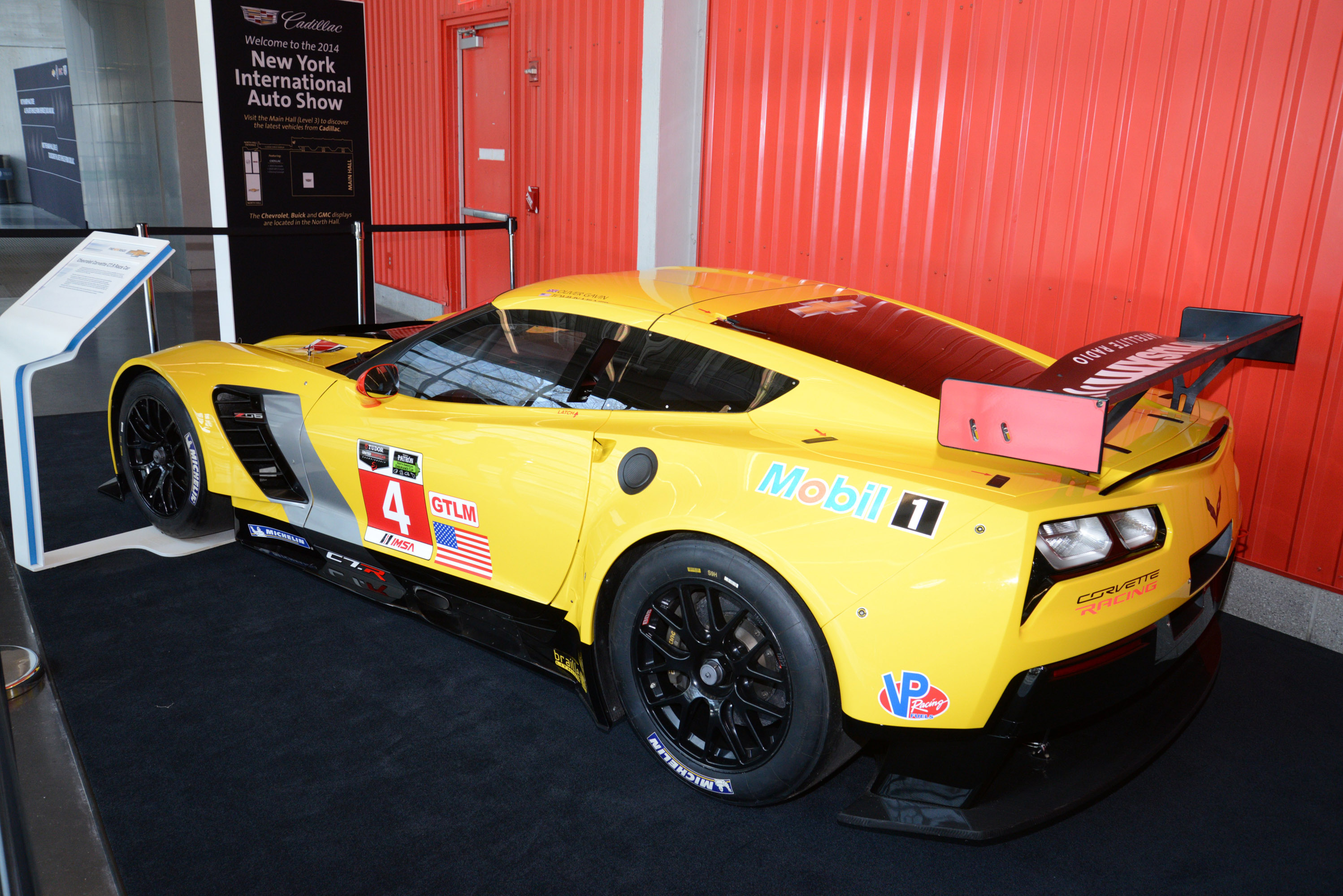 Chevrolet Corvette C7.R Race Car New York