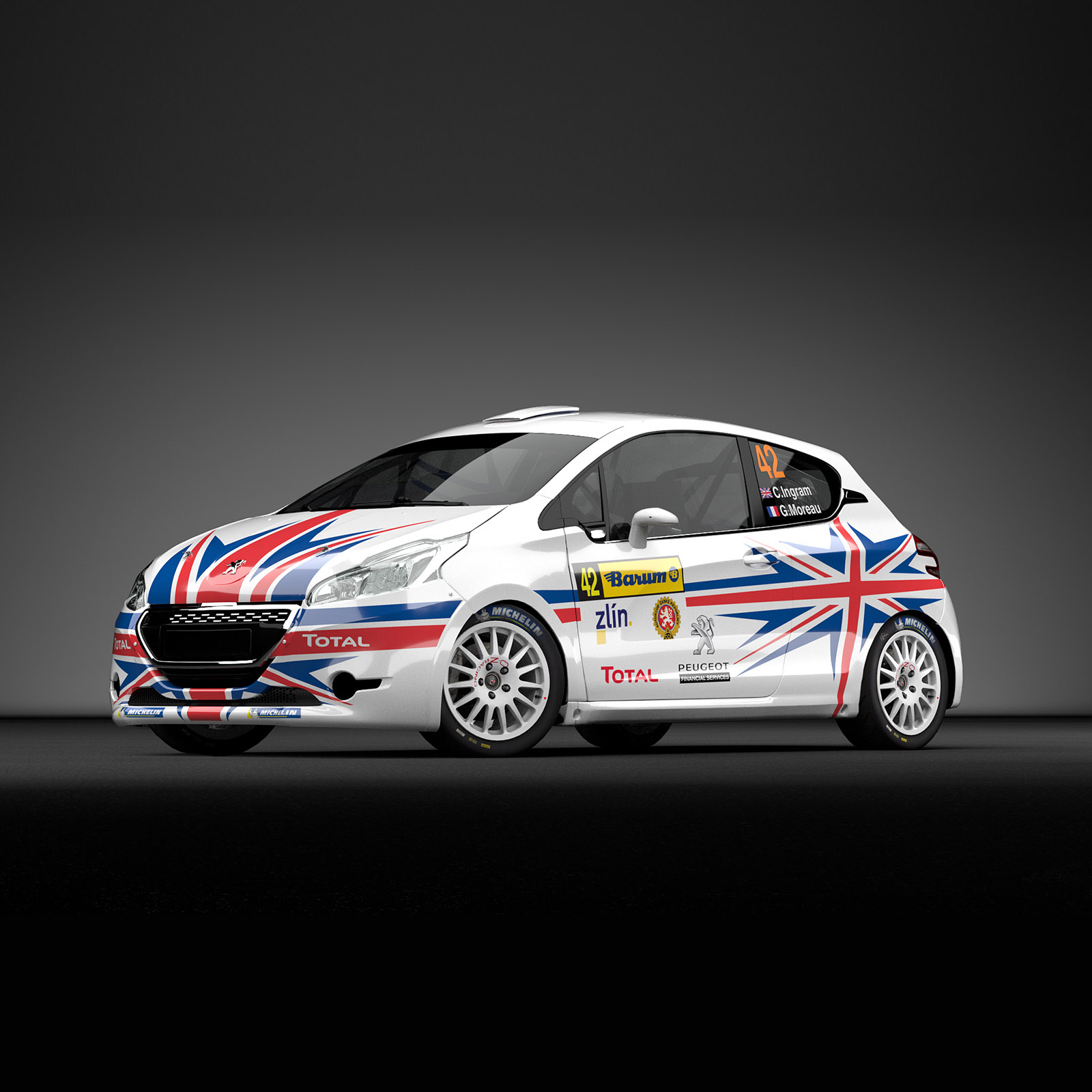 Chris Ingram Peugeot 208 R2