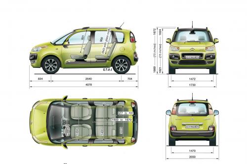 Citroen C3 Picasso (2008) - picture 24 of 28