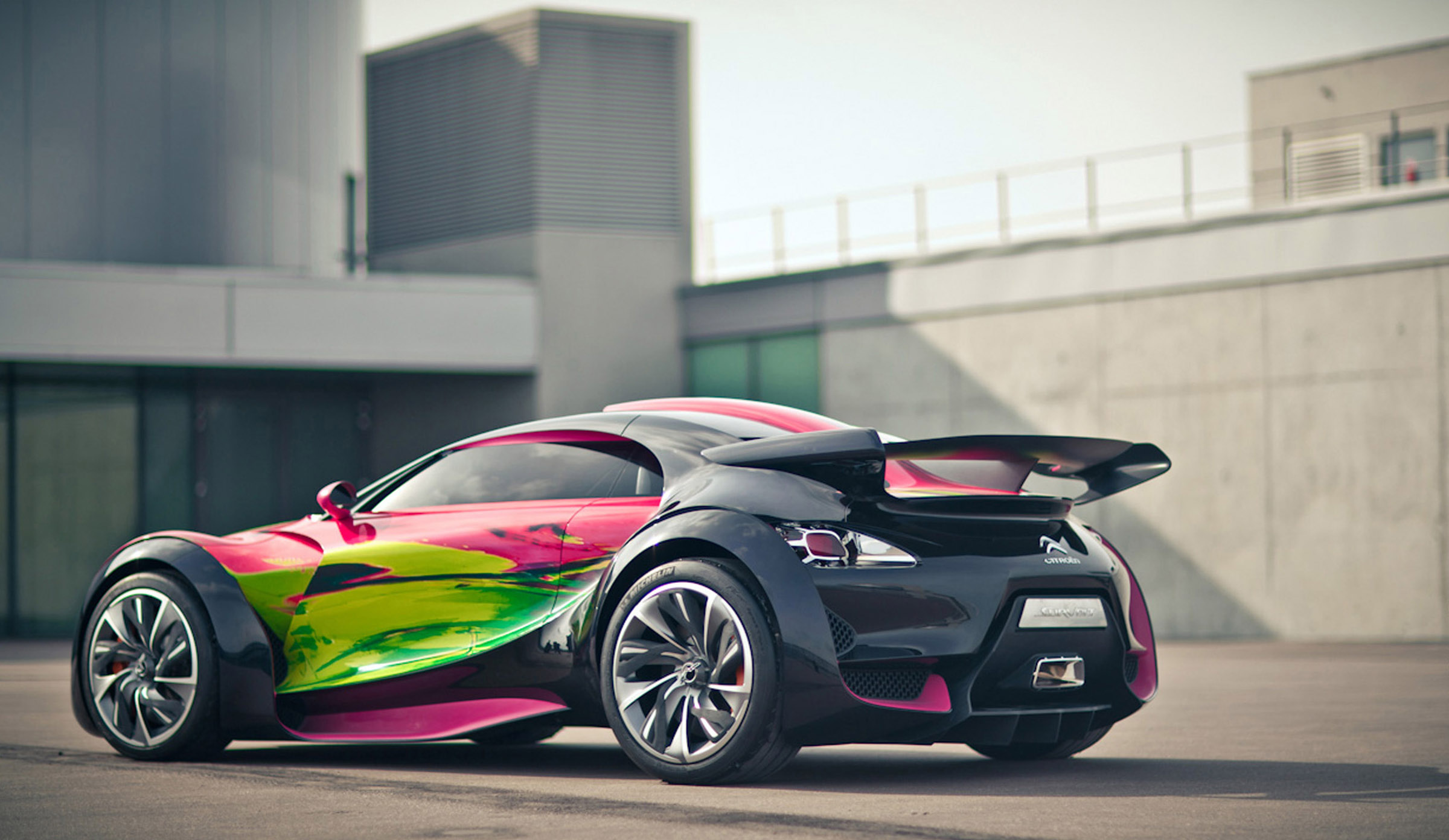 Citroen Survolt Concept Art Car by Francoise Nielly