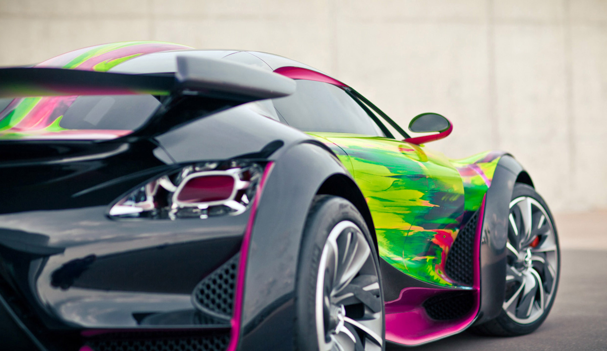 Citroen Survolt Concept Art Car by Francoise Nielly