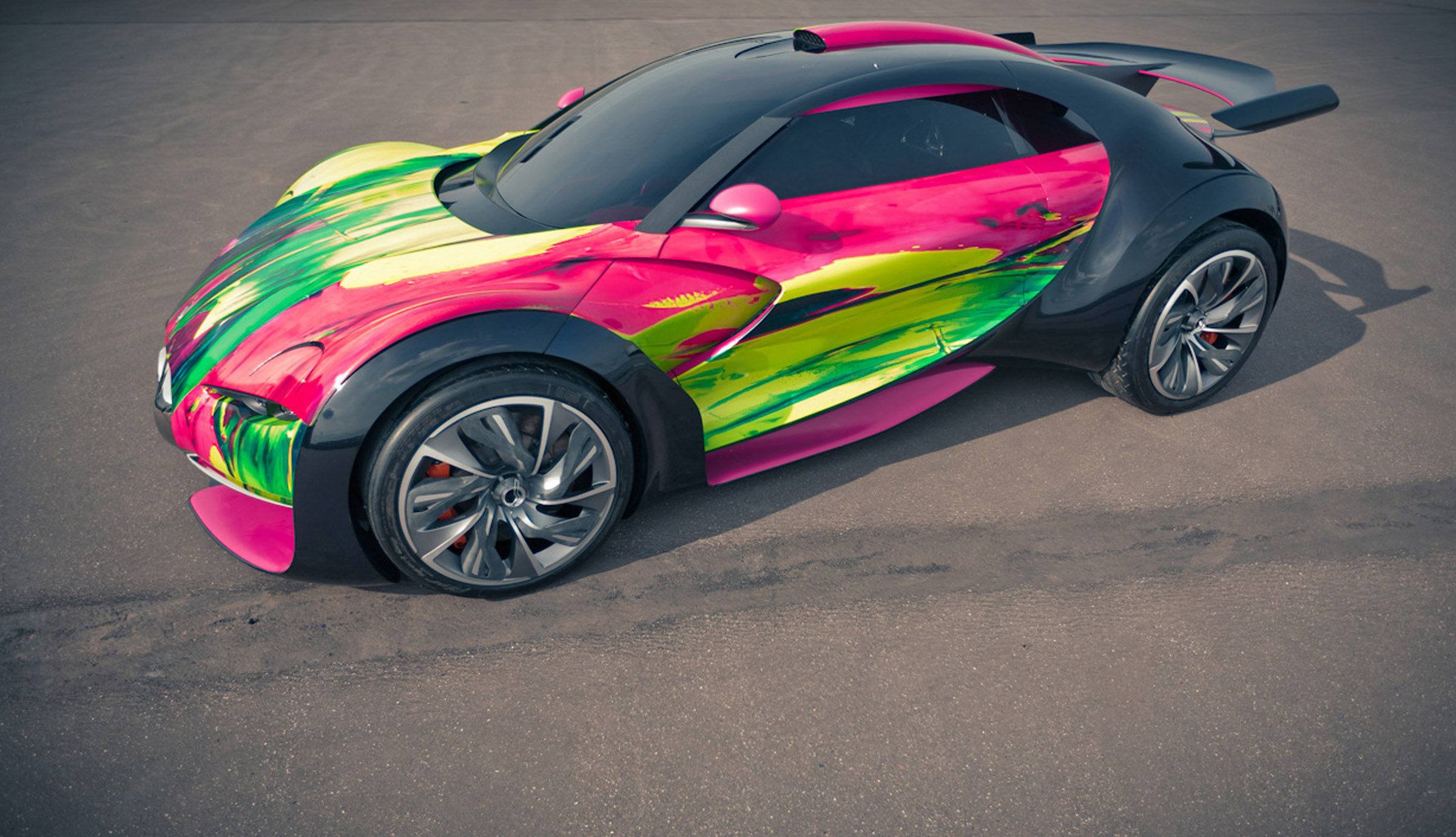 Citroen Survolt Concept Art Car by Francoise Nielly