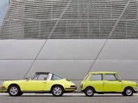 Classic MINI and Porsche 911