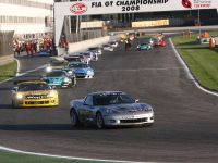 Corvette in FIA GT1 race at Adria