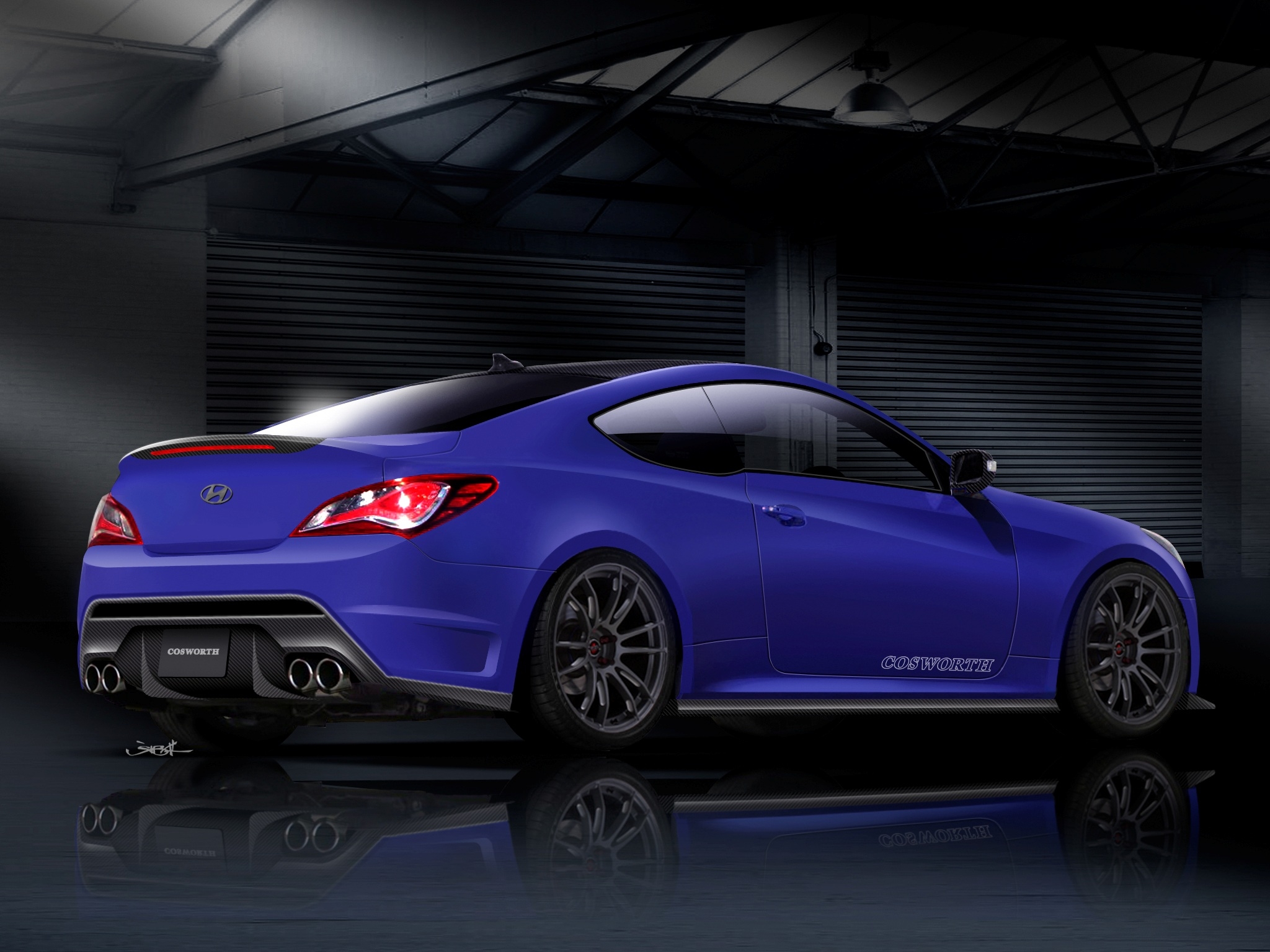 Cosworth Hyndai Genesis Coupe