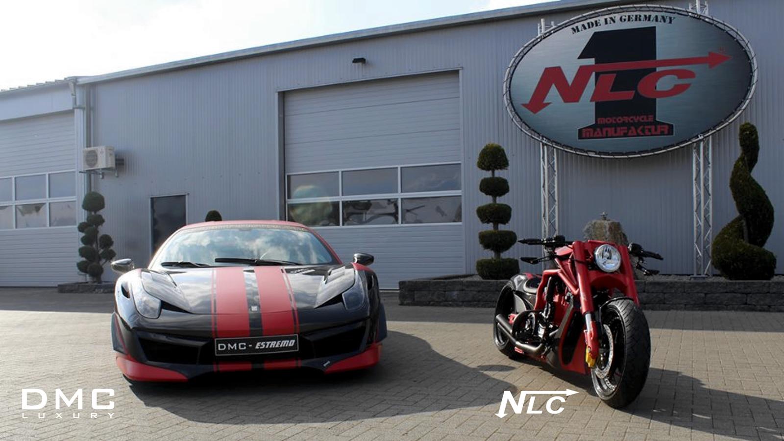 DMC Ferrari 458 Italia Estremo and The Twin Bike