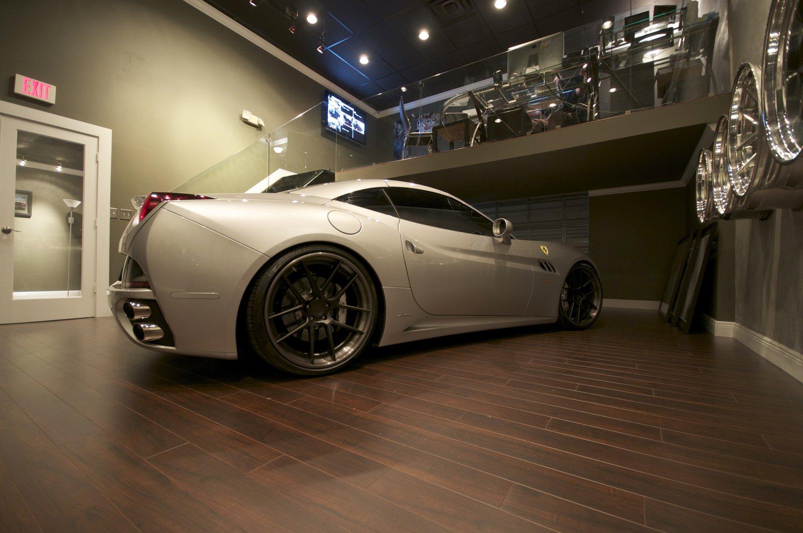 DMC Ferrari California 3S Silver Carbon Fiber