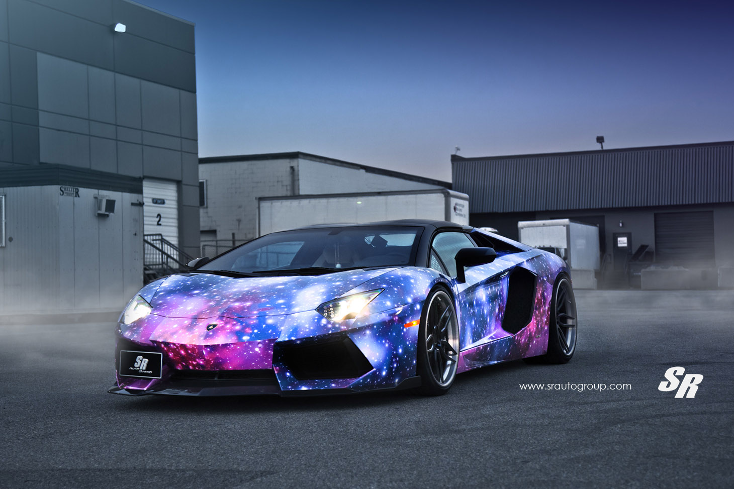 DXSC Lamborghini Aventador Roadster Galaxy