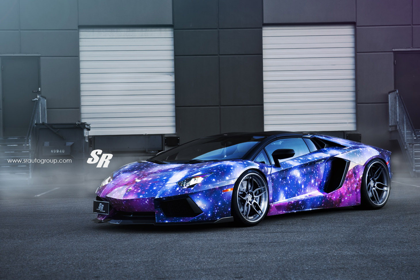 DXSC Lamborghini Aventador Roadster Galaxy