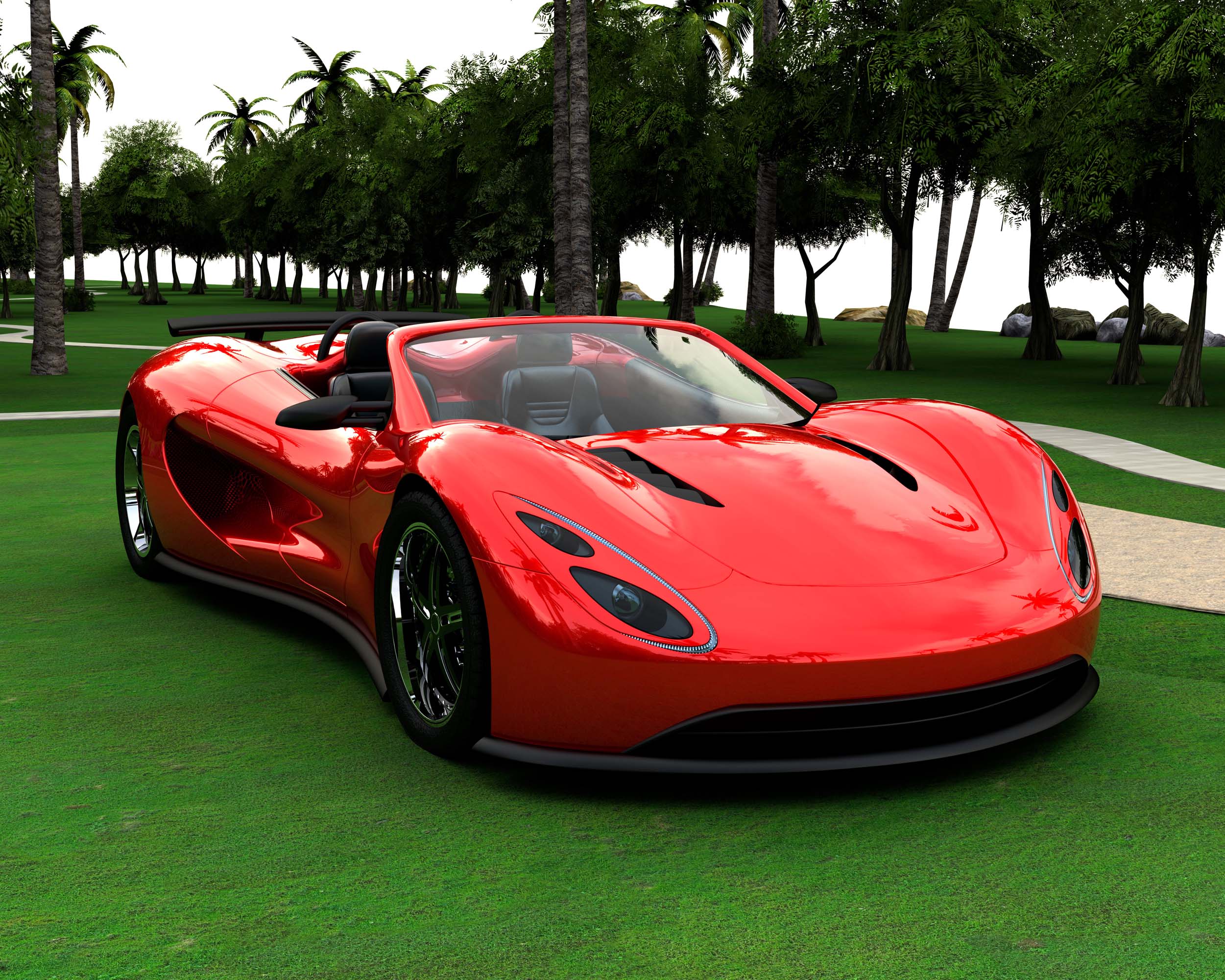 Eco-Exotic ScorpionTM Supercar