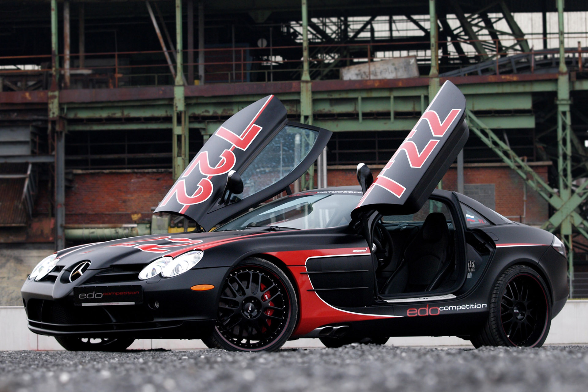 edo competition Mercedes-Benz SLR Black Arrow