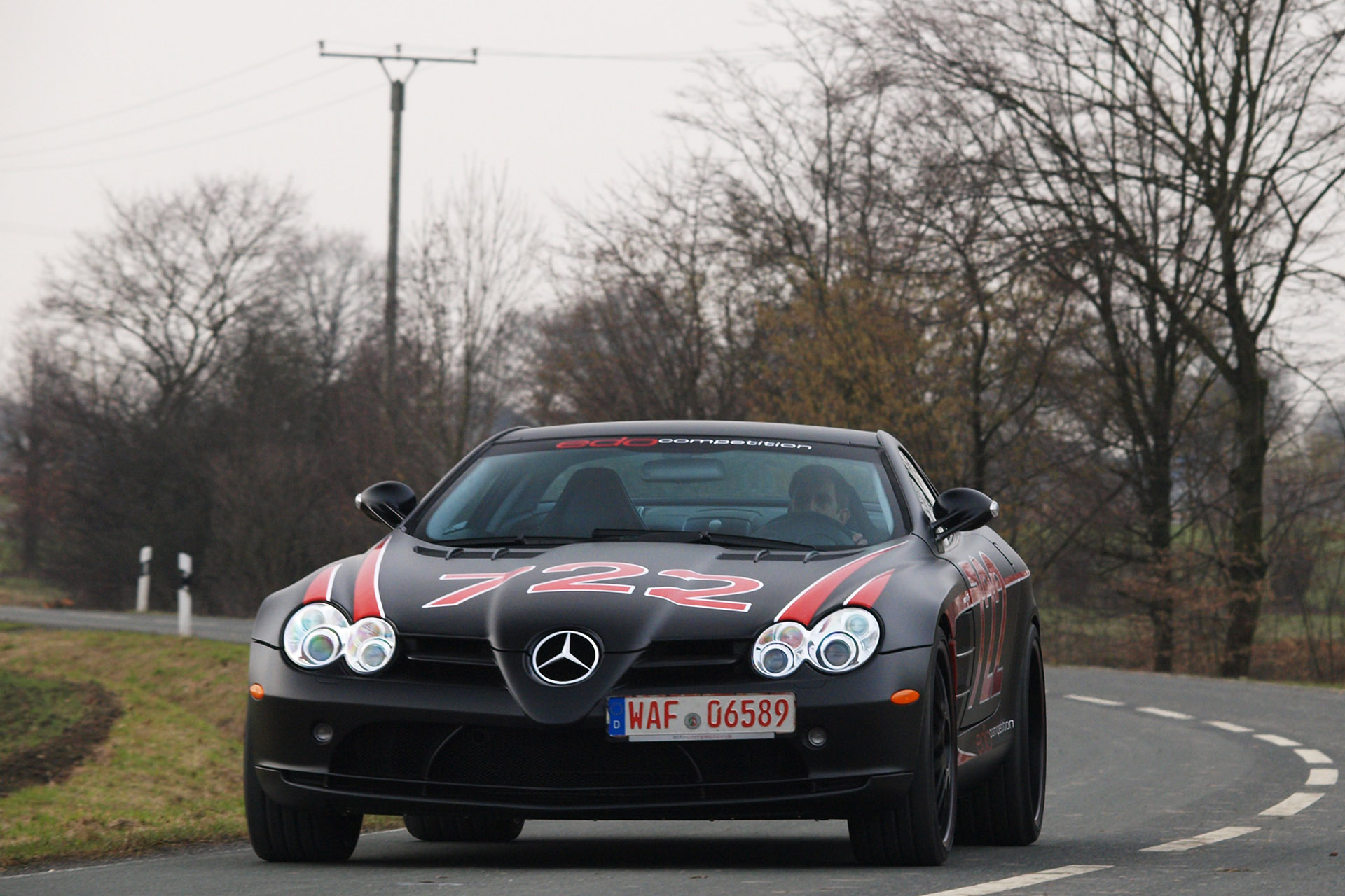 edo competition Mercedes-Benz SLR Black Arrow