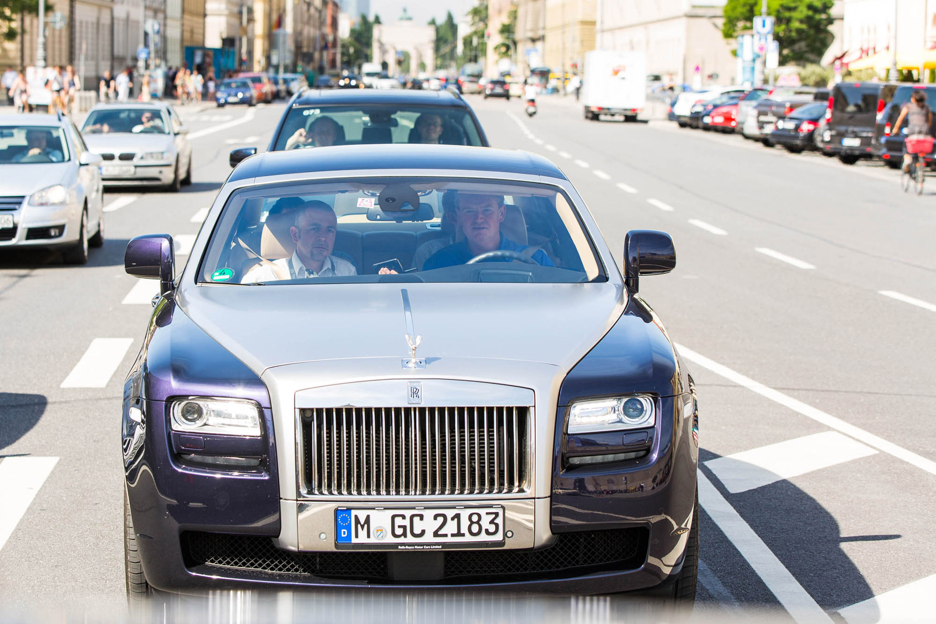 Ernie Els and Rolls-Royce Ghost