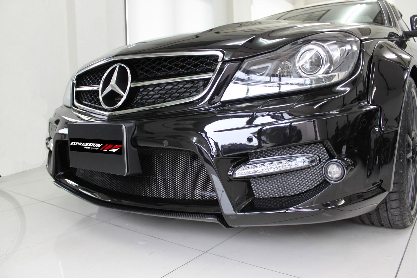 Expression Motorsport Mercedes C-Class Coupe Wide Bodykit