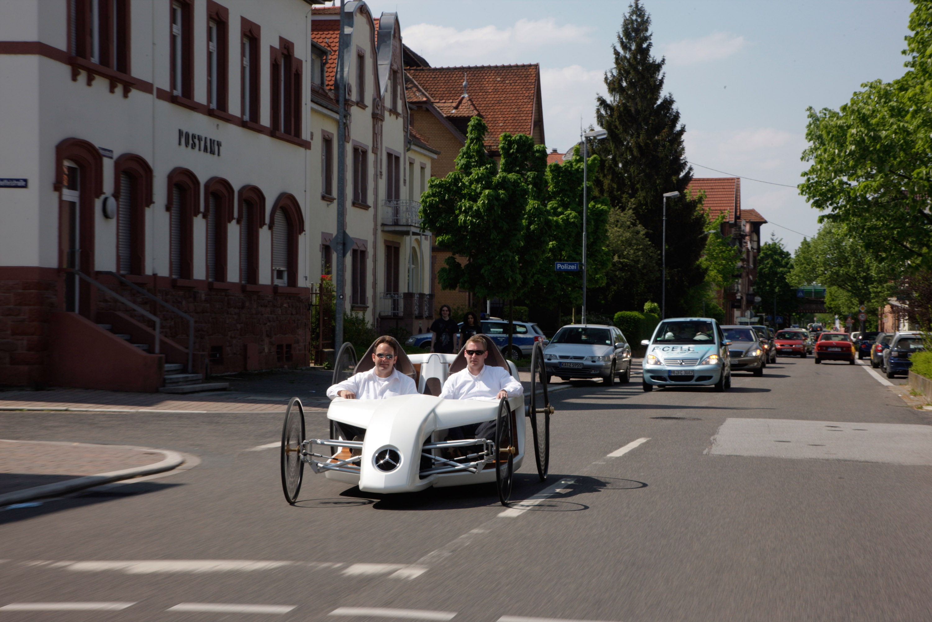 Mercedes-Benz F-CELL Roadster Bertha Benz Route