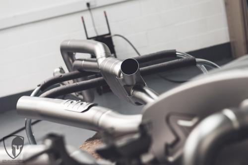 F82 BMW M4 Akrapovic Evolution Line Install (2014) - picture 16 of 18