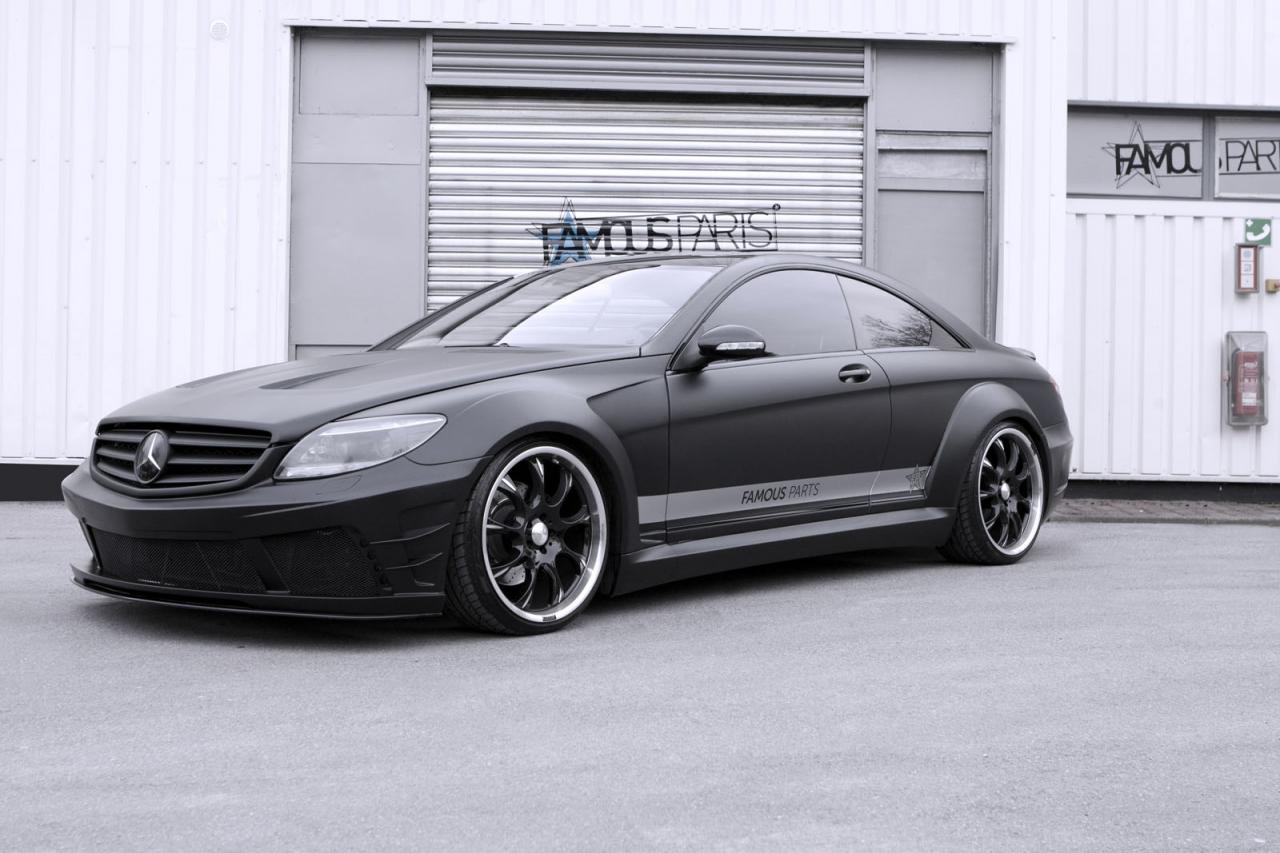 Famous Parts Mercedes CL 500 Black Matte Edition