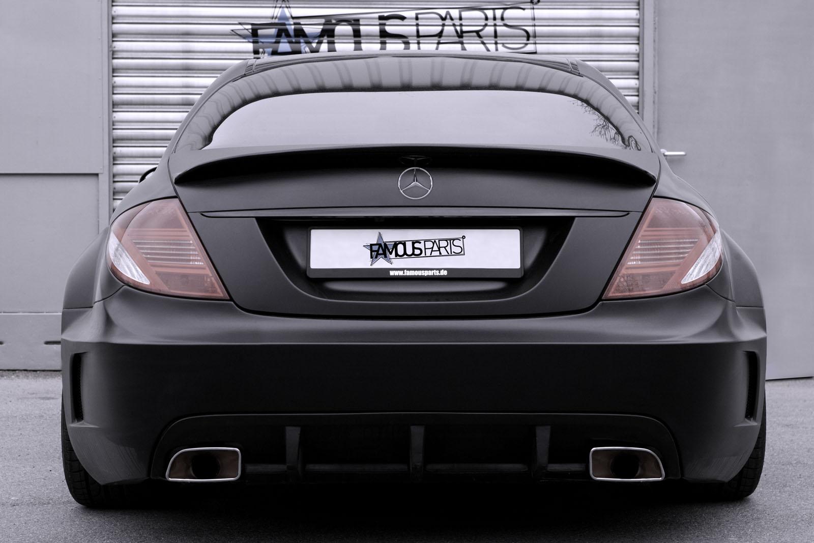 Famous Parts Mercedes CL 500 Black Matte Edition