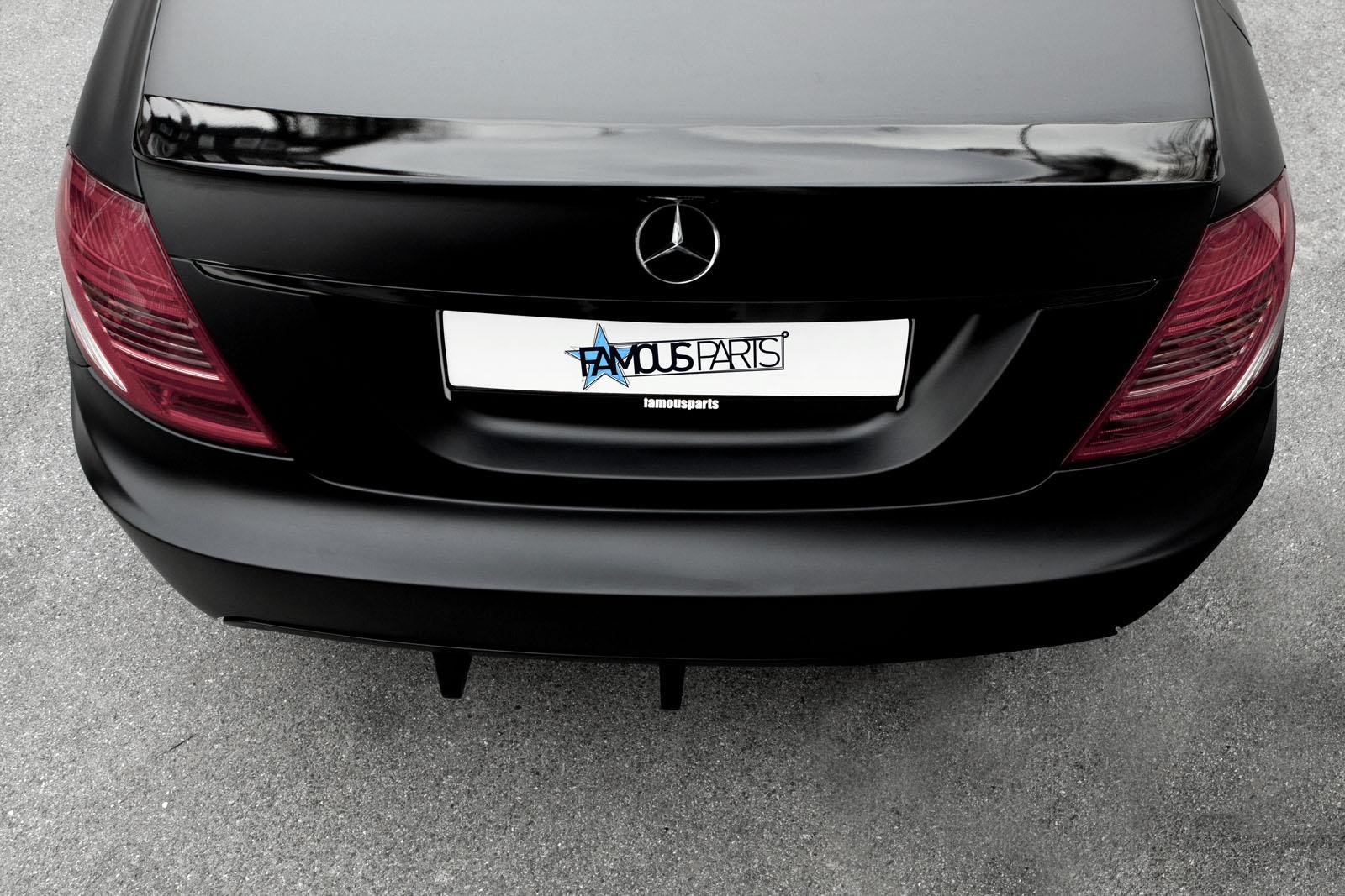 Famous Parts Mercedes CL 500 Black Matte Edition