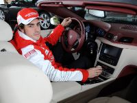 Fernando Alonso and Maserati GranCabrio