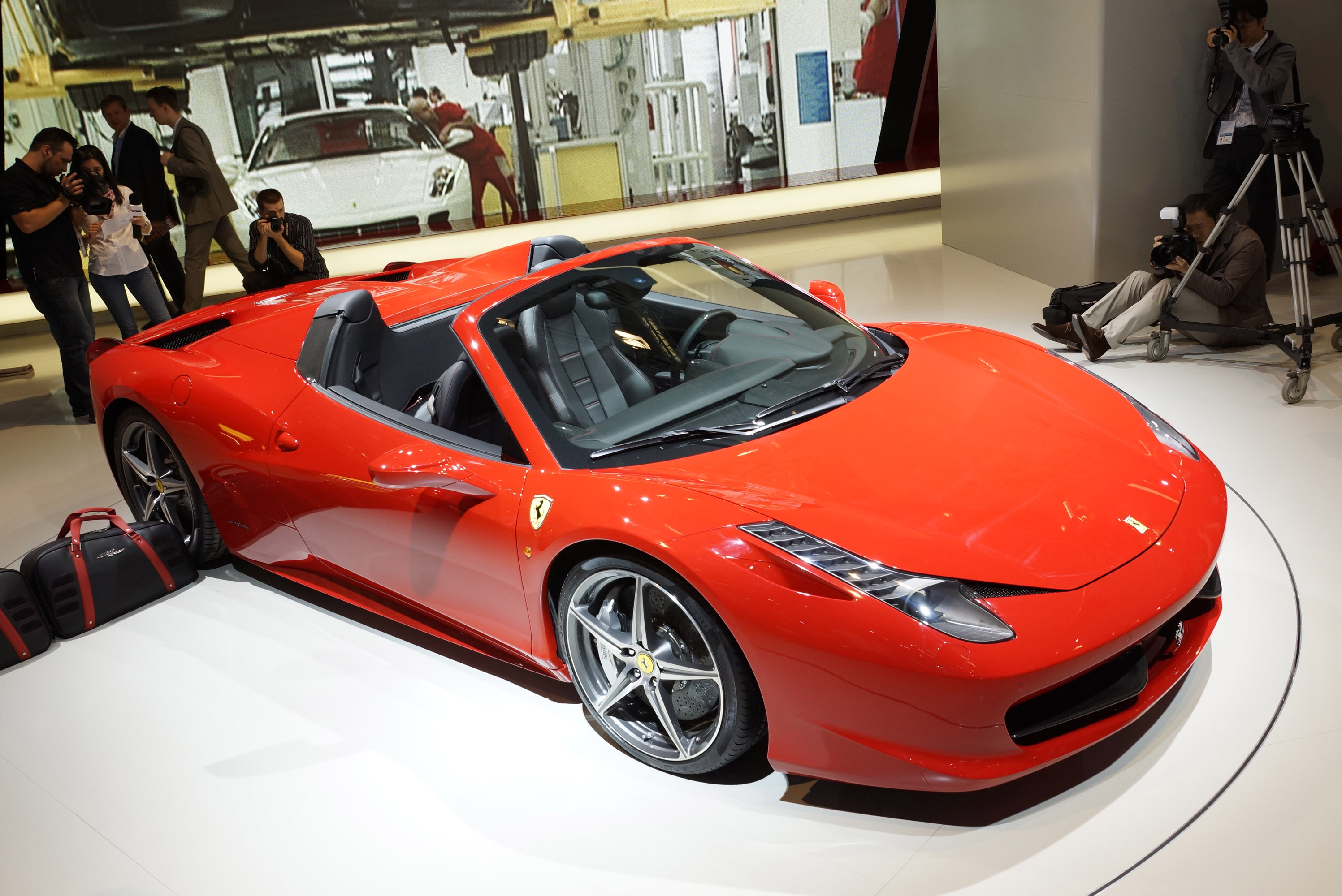 Ferrari 458 Spider Frankfurt