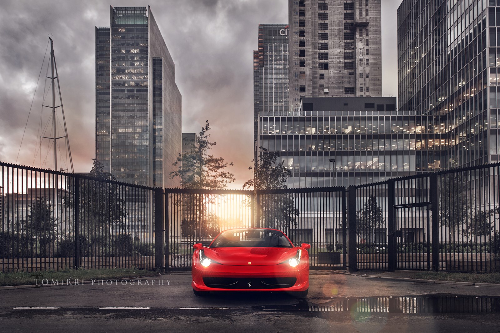 Ferrari 458 Spider Tomirri Photography