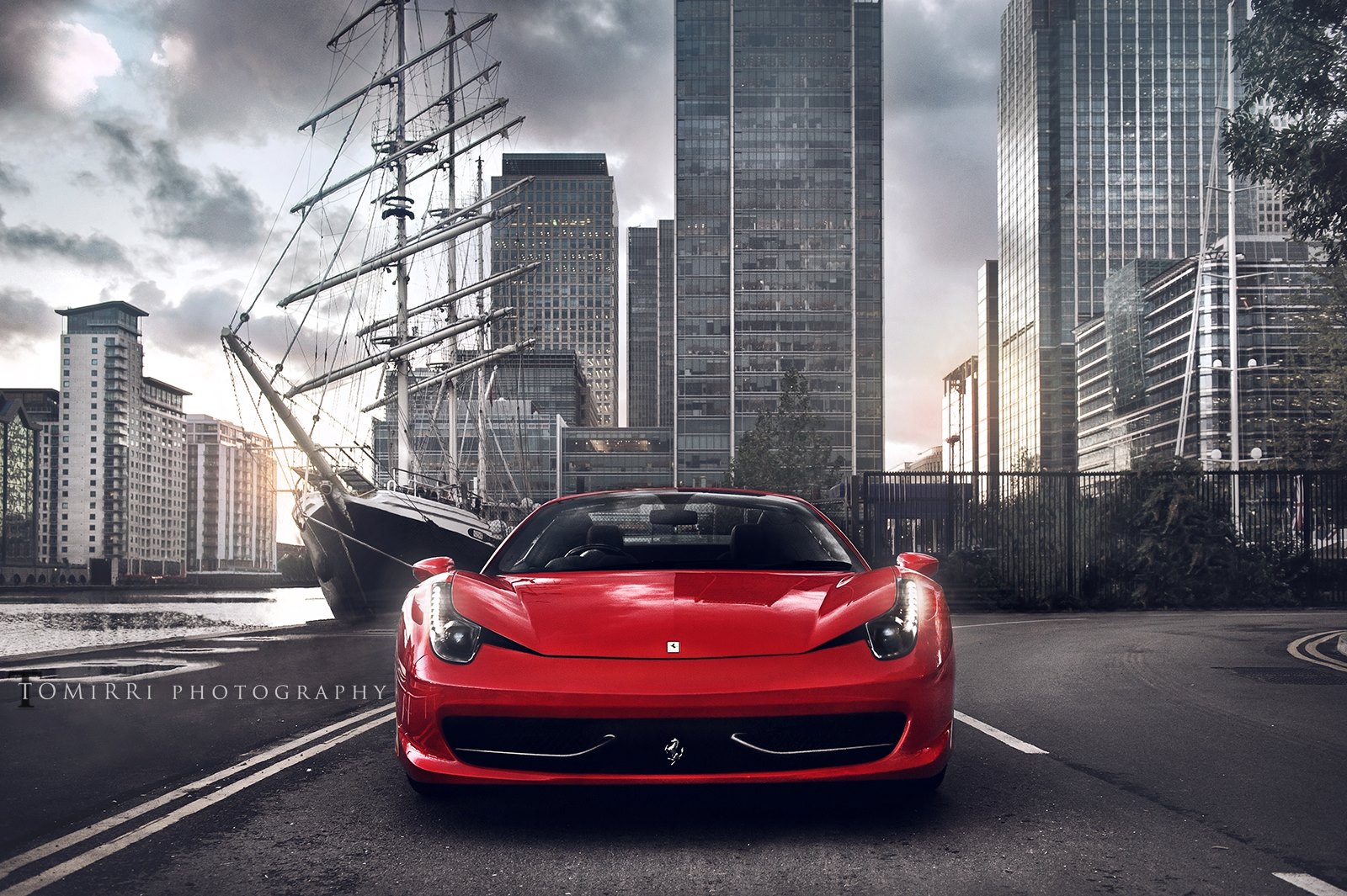 Ferrari 458 Spider Tomirri Photography